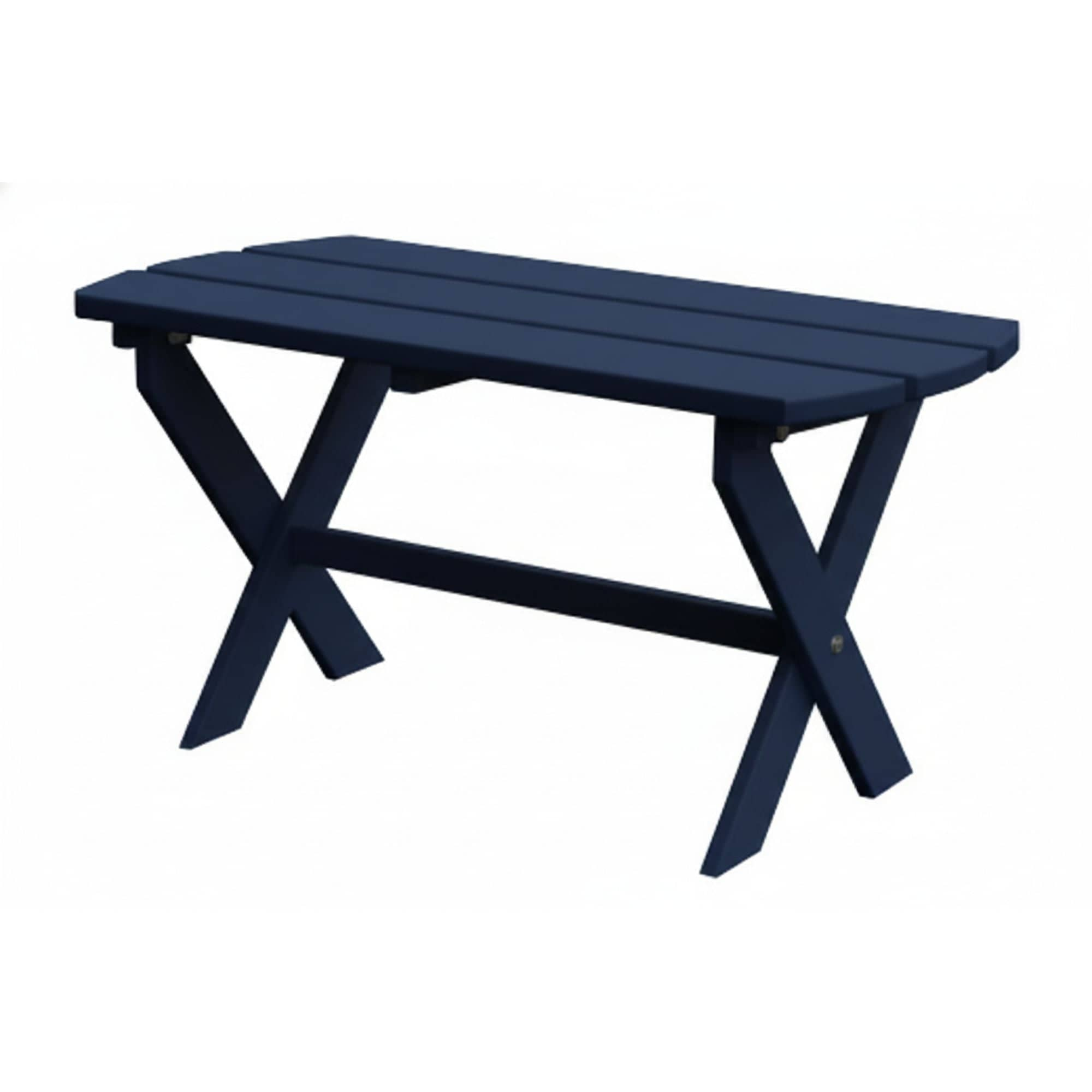 Keystone Amish Co. Poly Composite Folding Oval Coffee Table