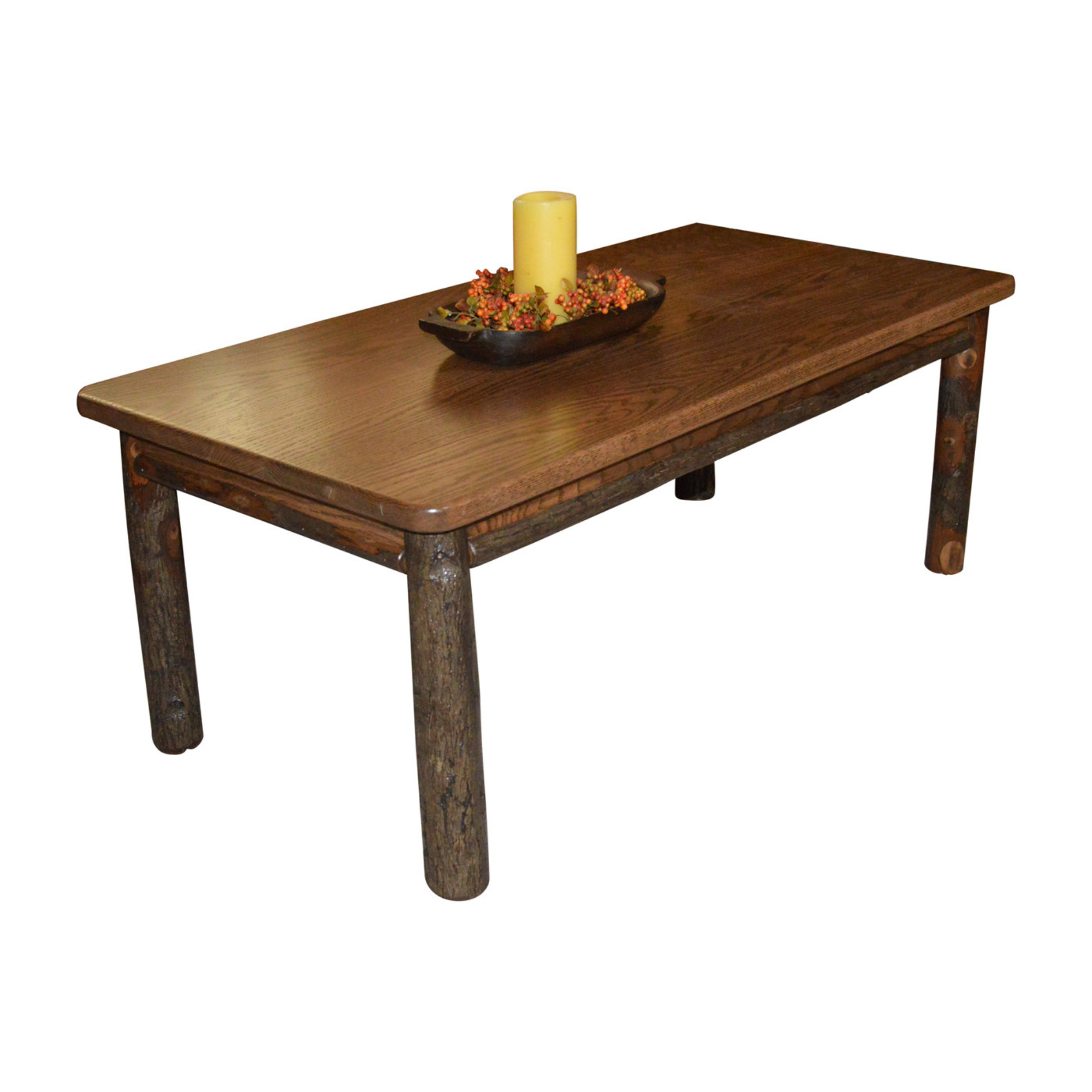 Keystone Amish Co. Hickory Solid Wood Coffee Table