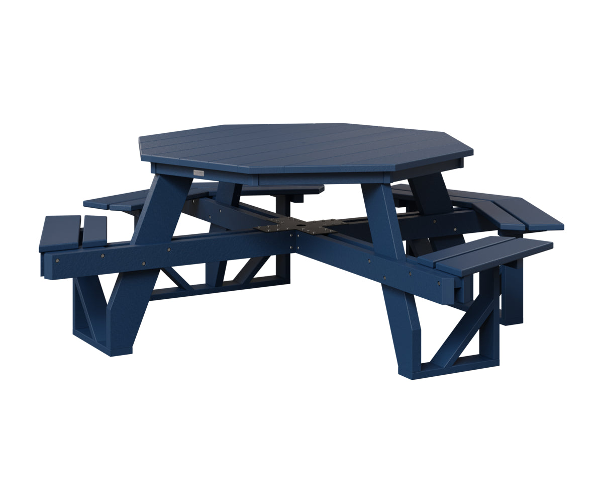 Berlin Gardens Ada Outdoor Poly Lumber Octagon Picnic Table