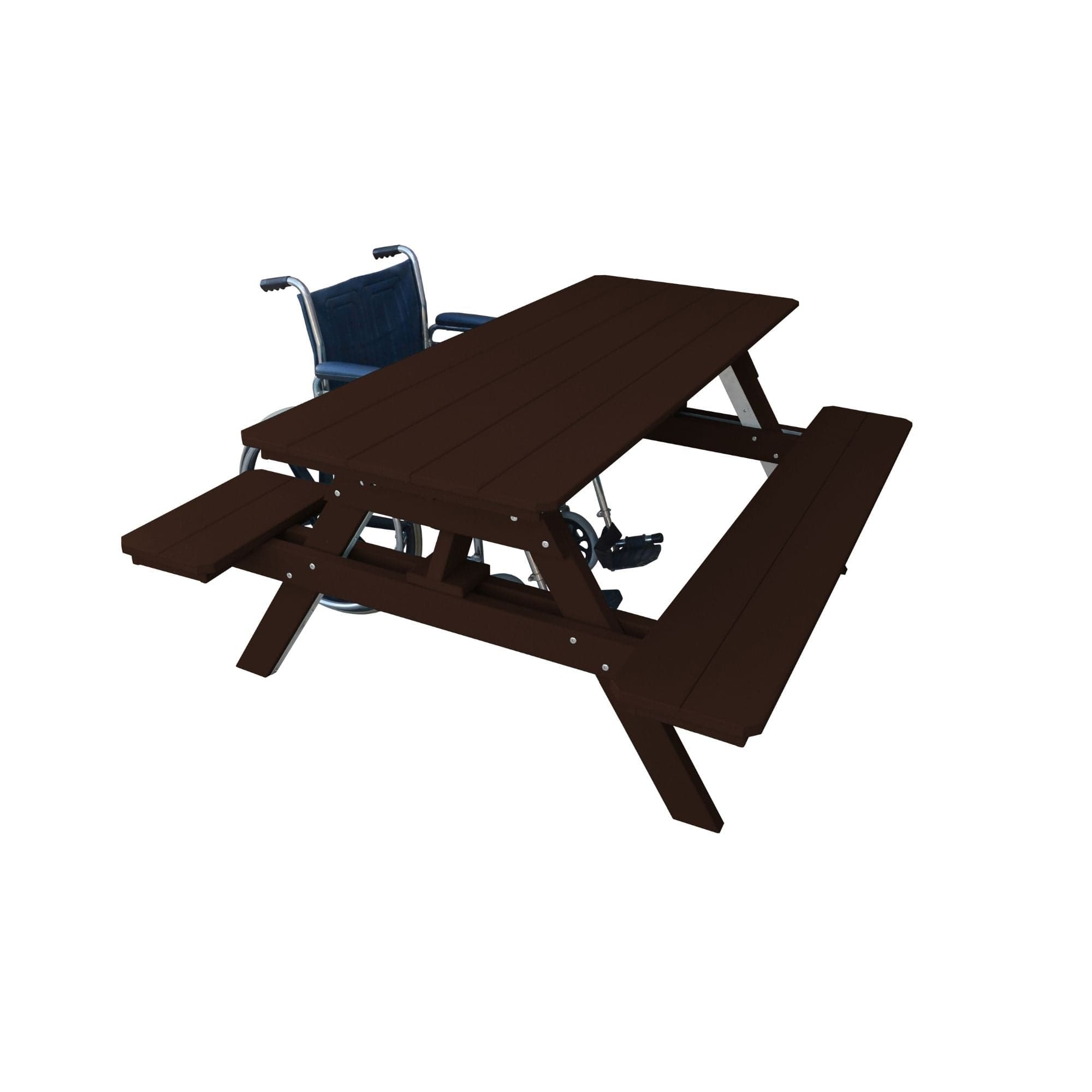 Keystone Amish Co. Poly Composite ADA Compliant Picnic Table