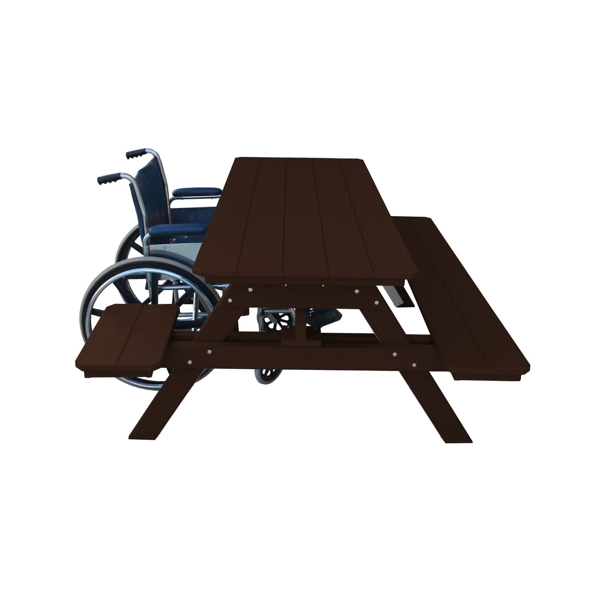 Keystone Amish Co. Poly Composite ADA Compliant Picnic Table