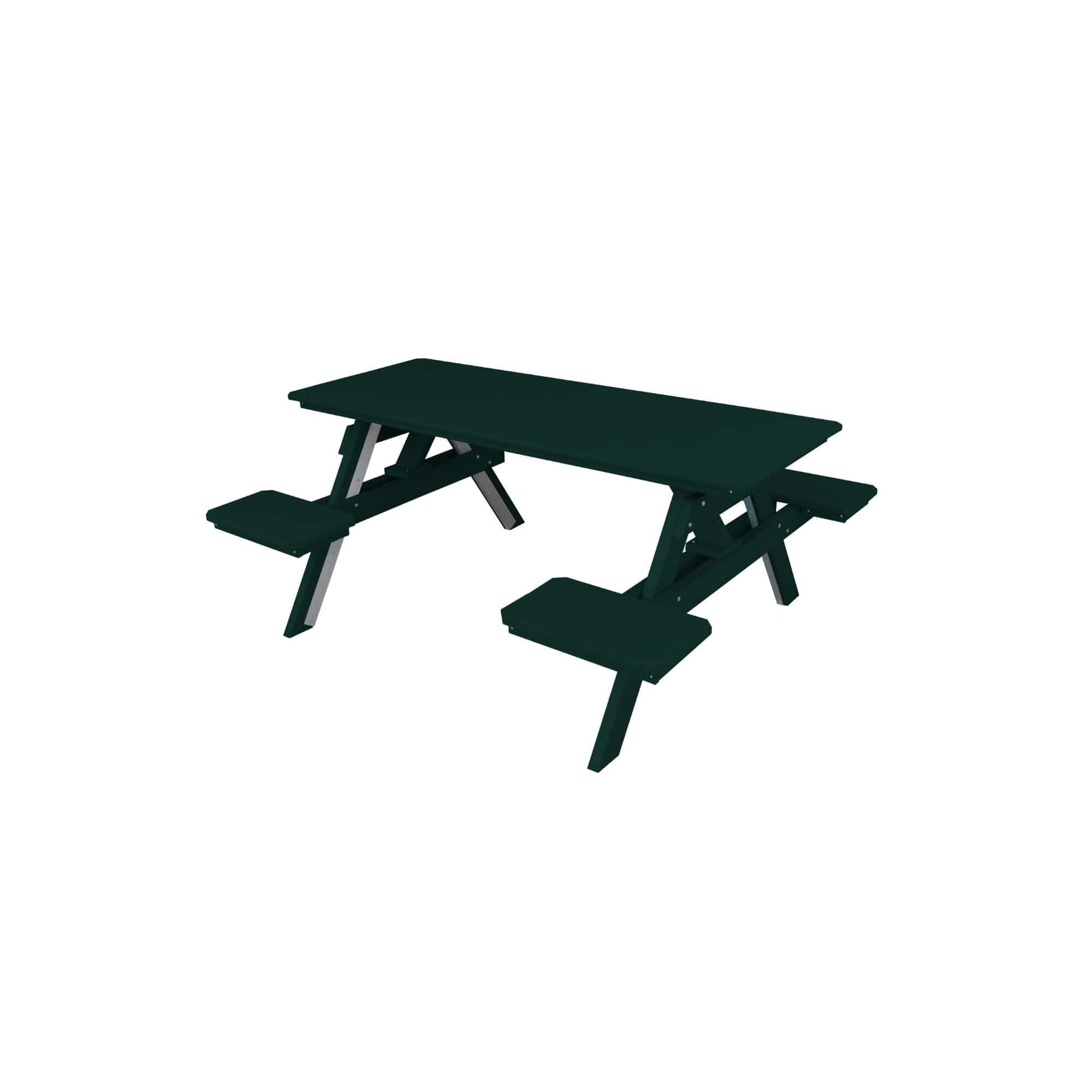 Keystone Amish Co. Poly Composite ADA Compliant Picnic Table