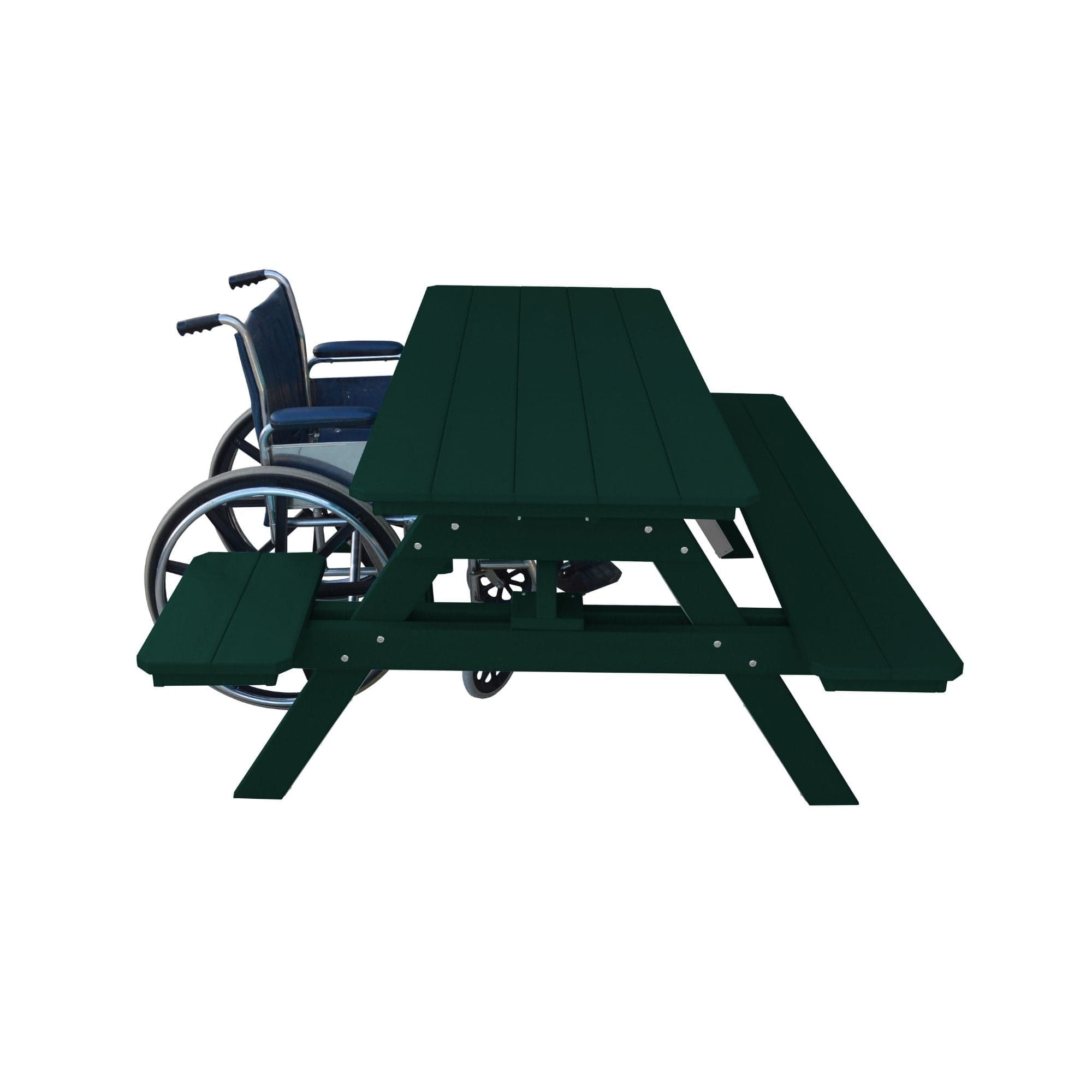 Keystone Amish Co. Poly Composite ADA Compliant Picnic Table