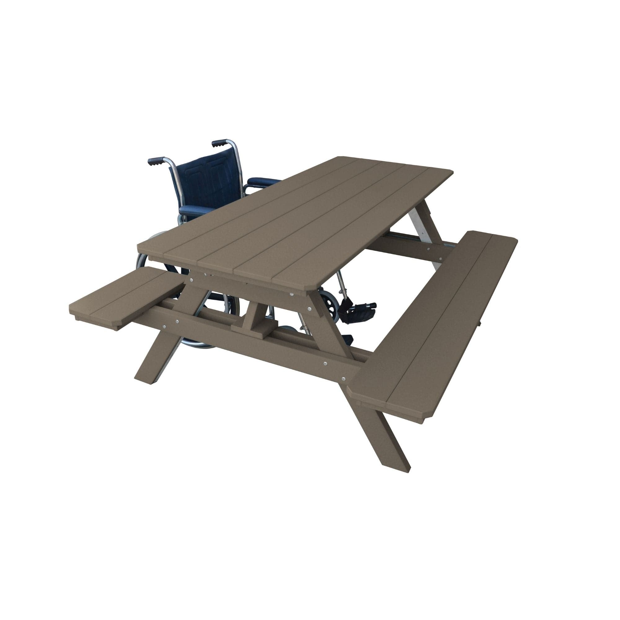 Keystone Amish Co. Poly Composite ADA Compliant Picnic Table