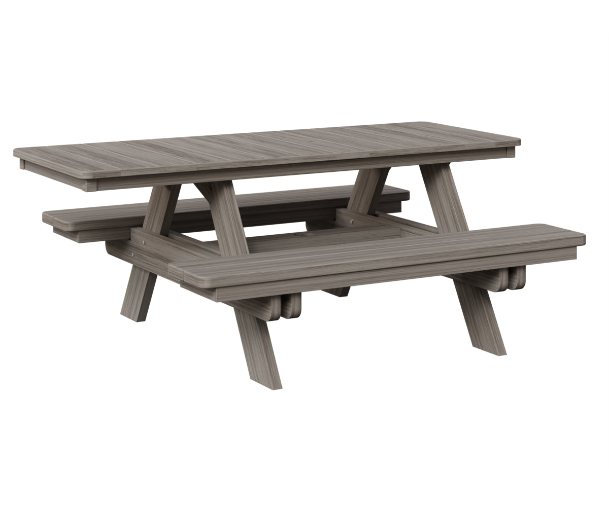 Berlin Gardens ADA Rectangular Poly Lumber Picnic Table
