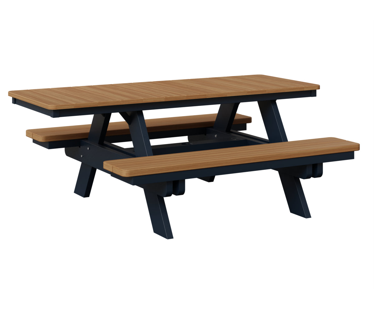 Berlin Gardens ADA Rectangular Poly Lumber Picnic Table