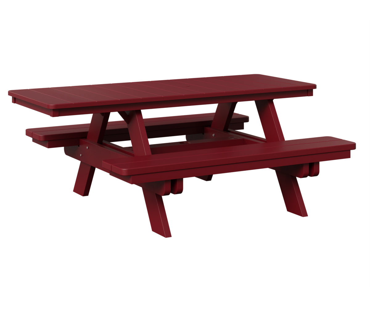 Berlin Gardens ADA Rectangular Poly Lumber Picnic Table