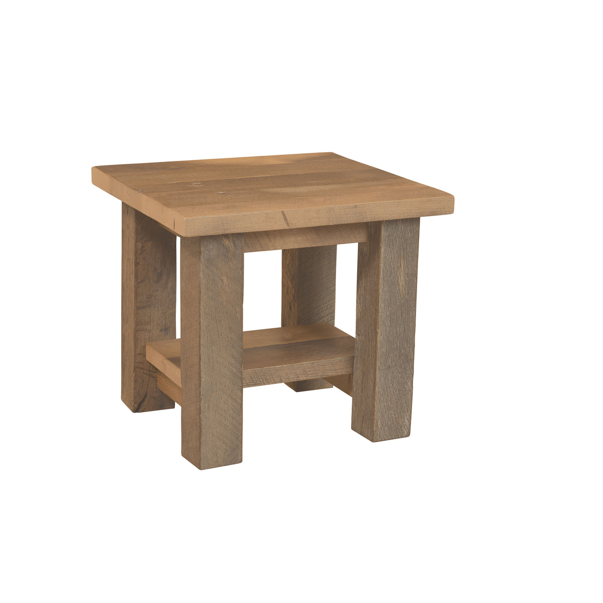 Legacy Estate Bedford Reclaimed Barnwood End Table