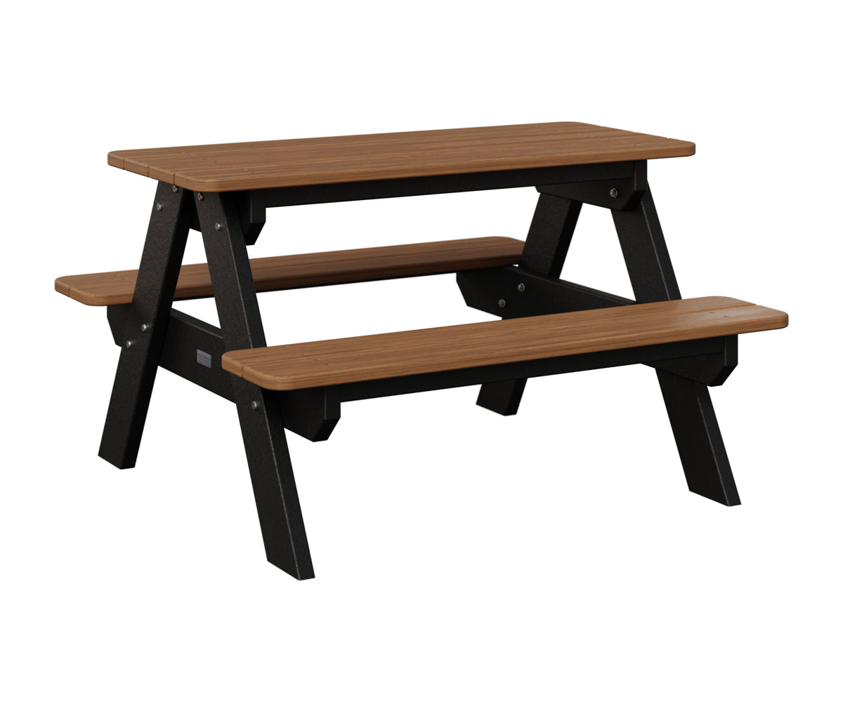 Berlin Gardens Kids Poly Lumber Rectangular Picnic Table