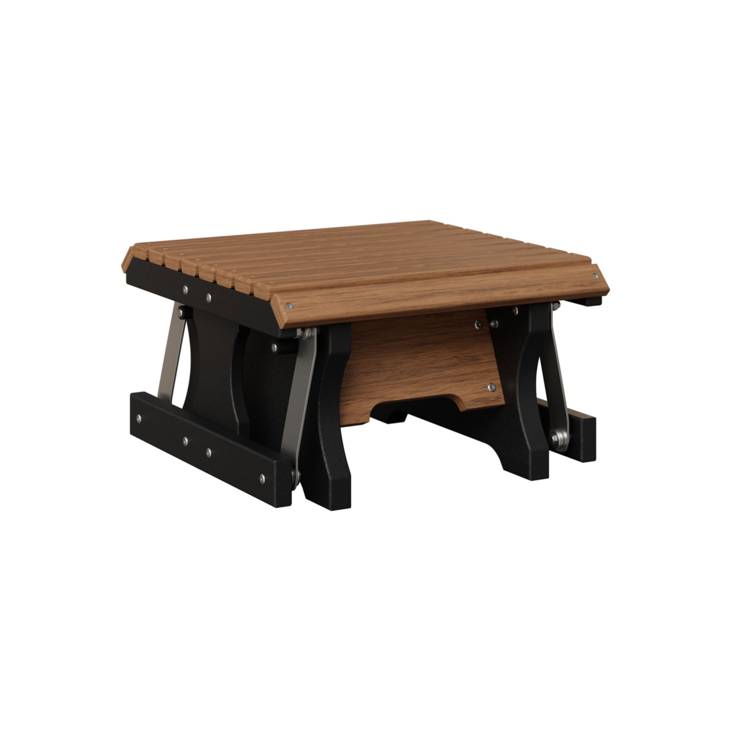 Berlin Gardens Outdoor Poly Lumber Gliding Footstool