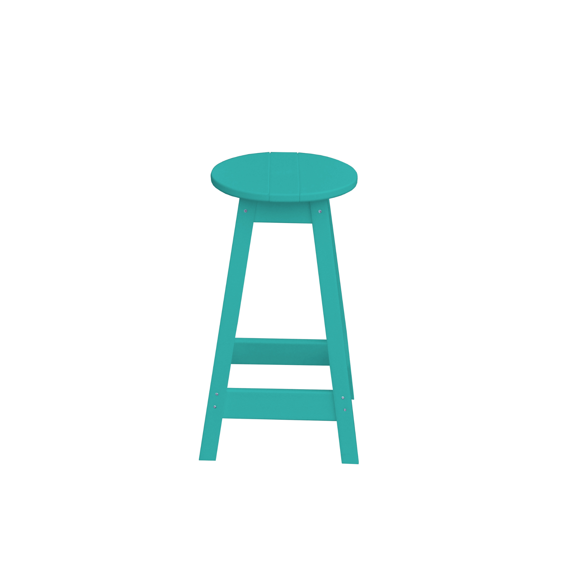 Keystone Amish Co. Poly Round Counter Height Outdoor Stool