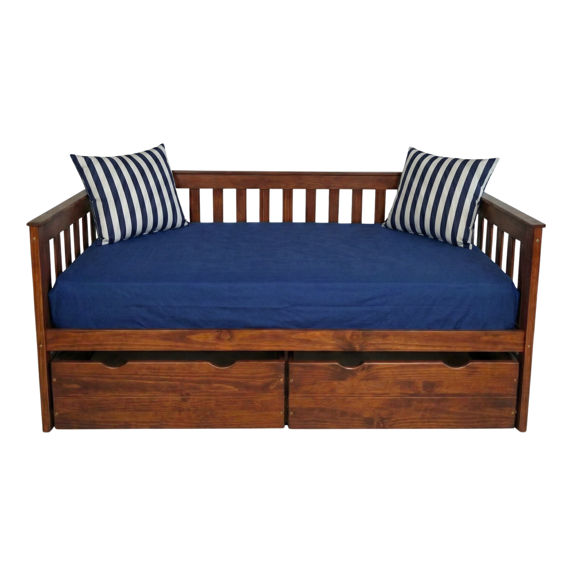 Versaloft Mission Amish Made Daybed Frame with 2-Piece Drawers