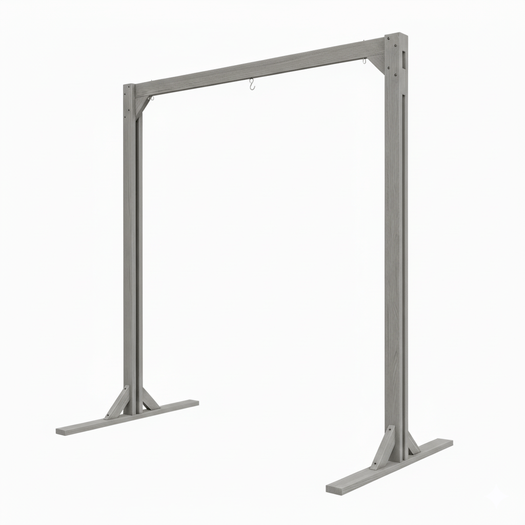 Amish Casual Modern Outdoor Swing Stand