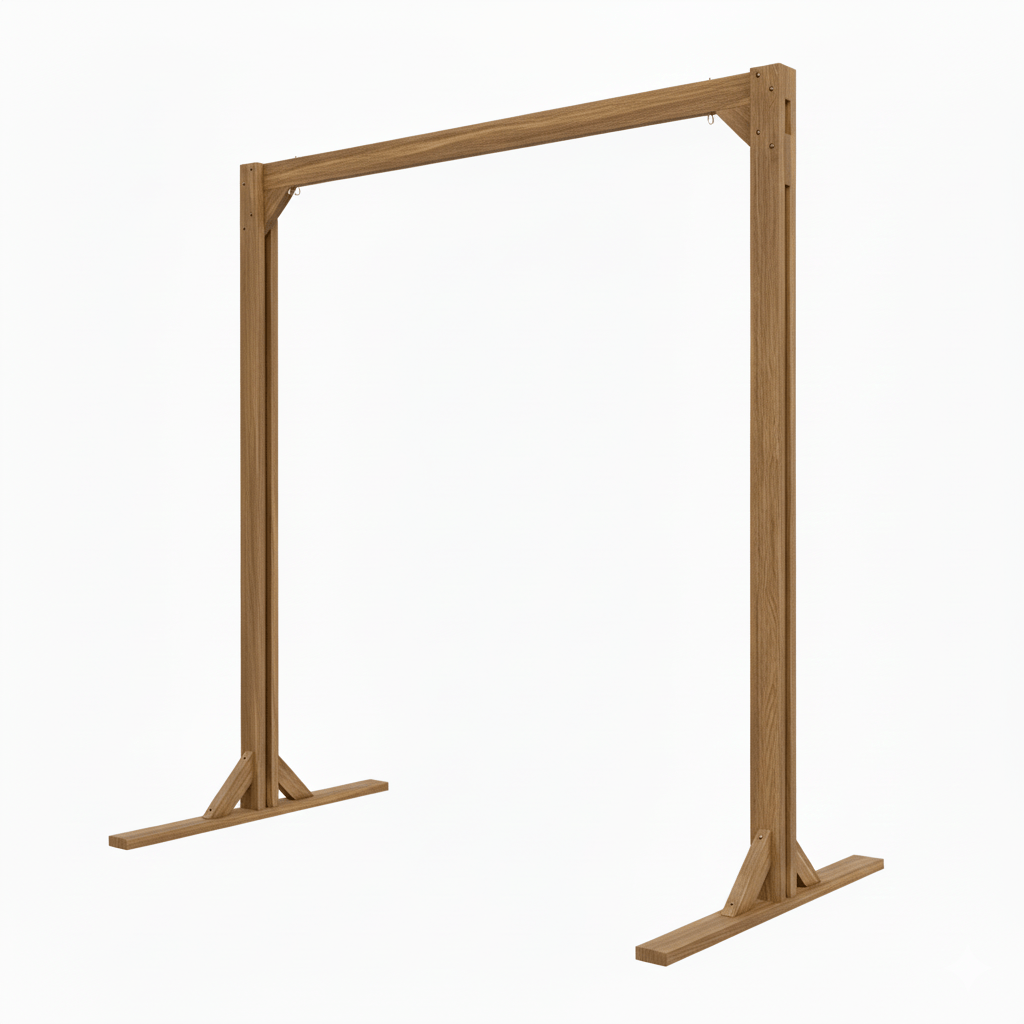 Amish Casual Modern Outdoor Swing Stand