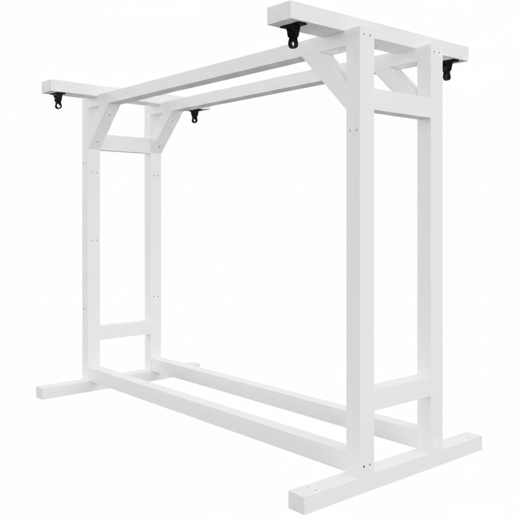 Amish Casual Swing Bed Stand