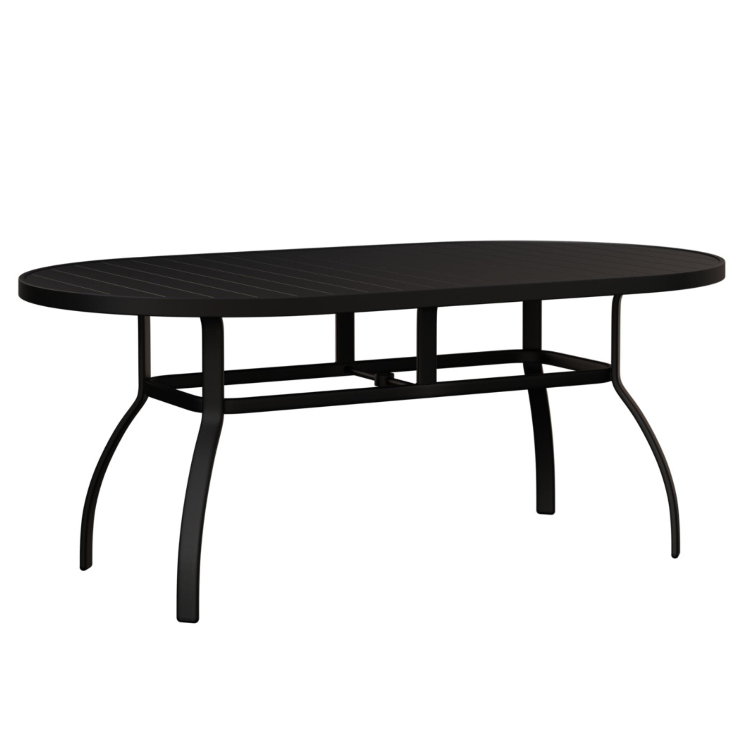 Berlin Gardens Murphy 76″ Aluminum Oblong Dining Table