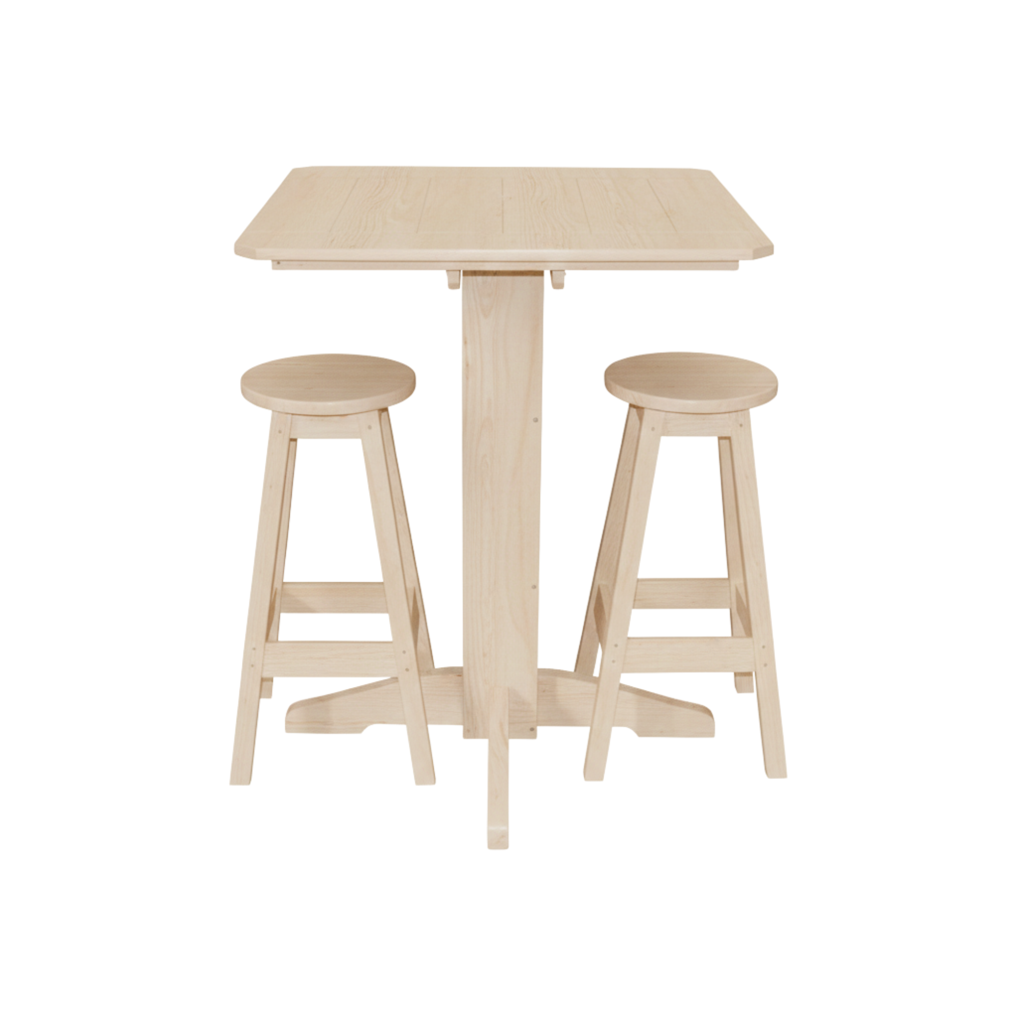 Keystone Amish Co. Sierra 3-Piece Poly Outdoor Bar Set