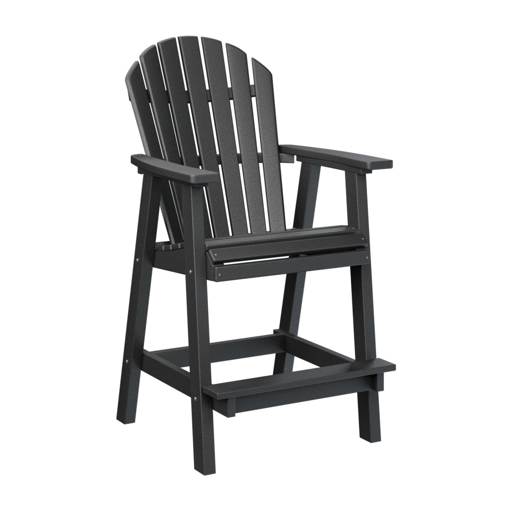 Berlin Gardens Comfo Back Poly Lumber Bar Chair