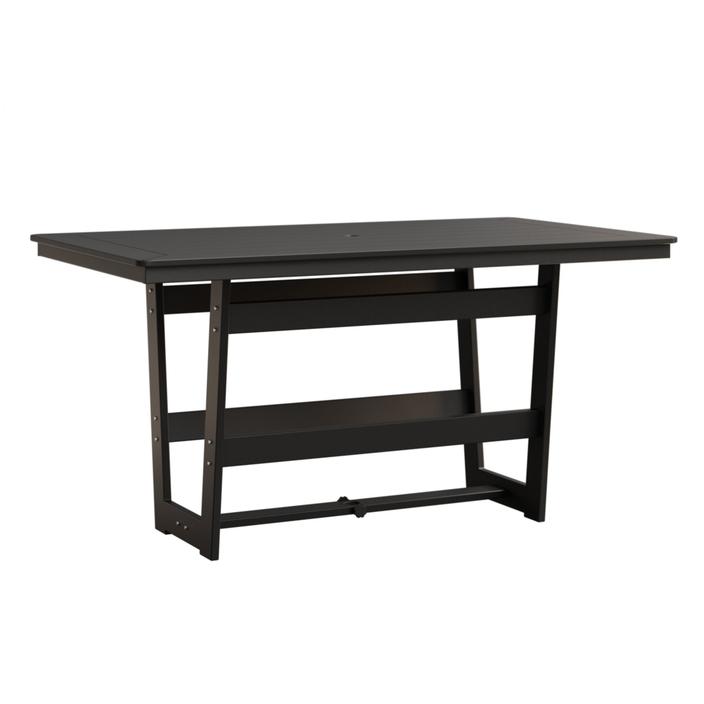 Berlin Gardens Hudson 70″ Outdoor Poly Lumber Rectangular Counter Height Table