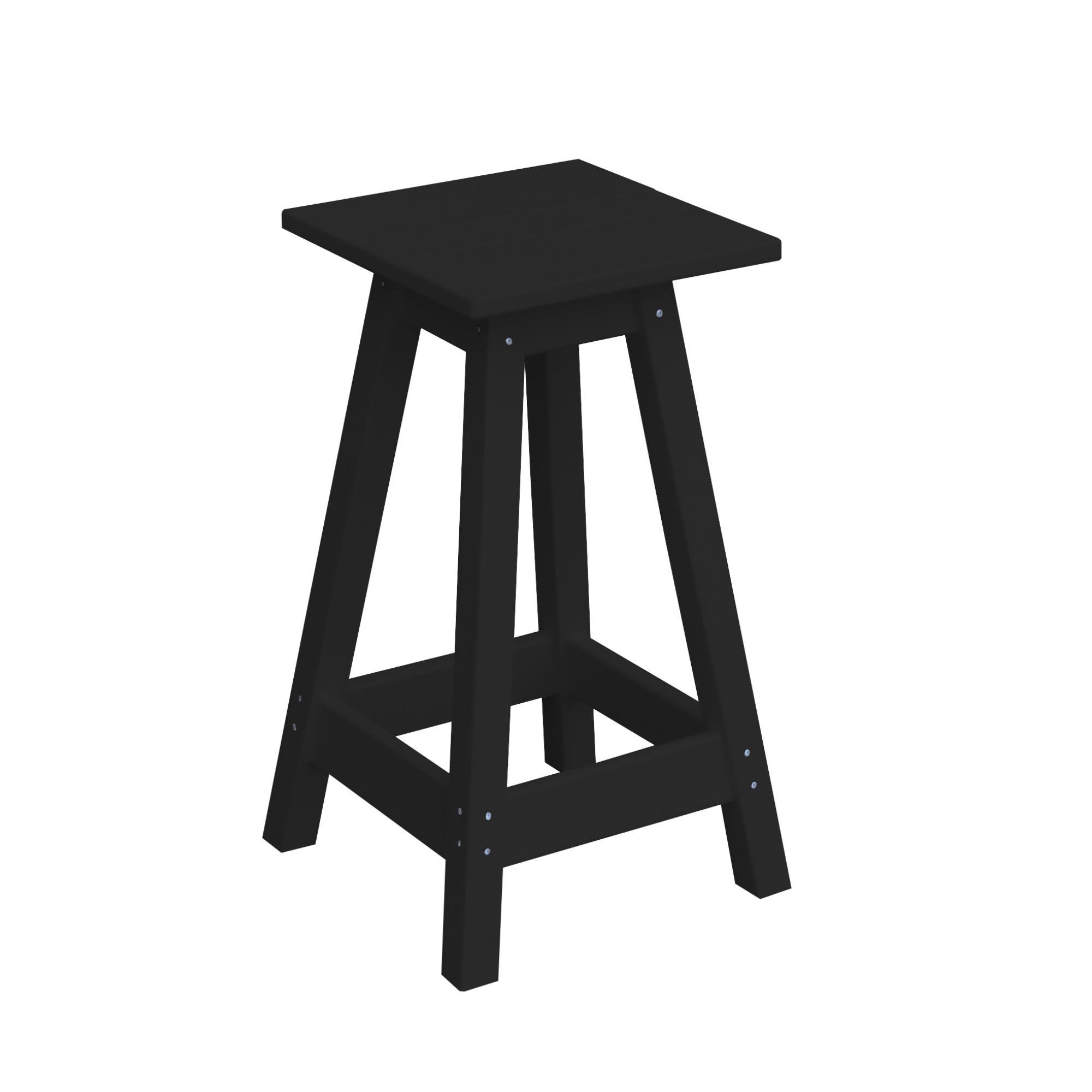 Keystone Amish Co. Square Poly Outdoor Counter Stool