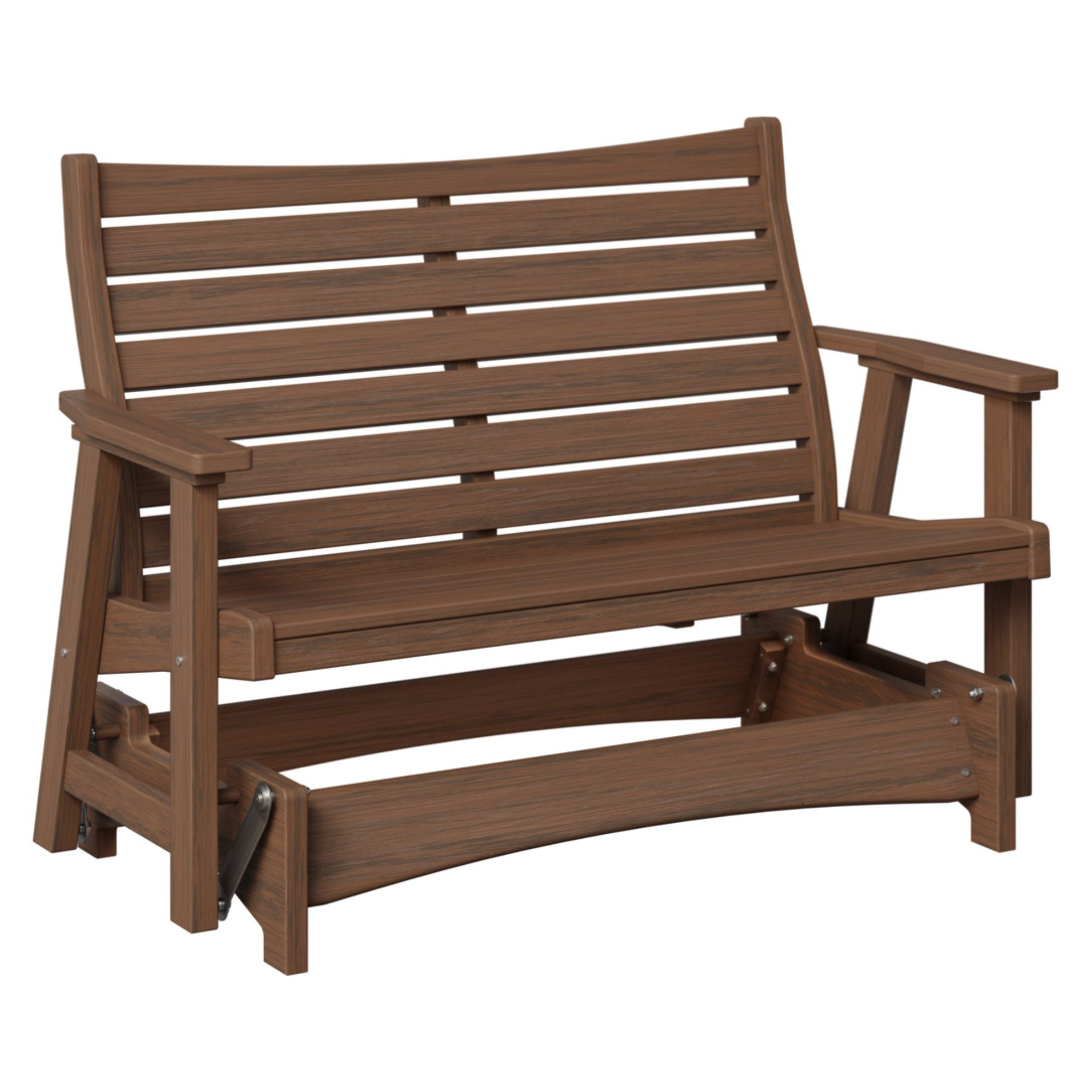 Berlin Gardens Bristol Poly Lumber Double Glider
