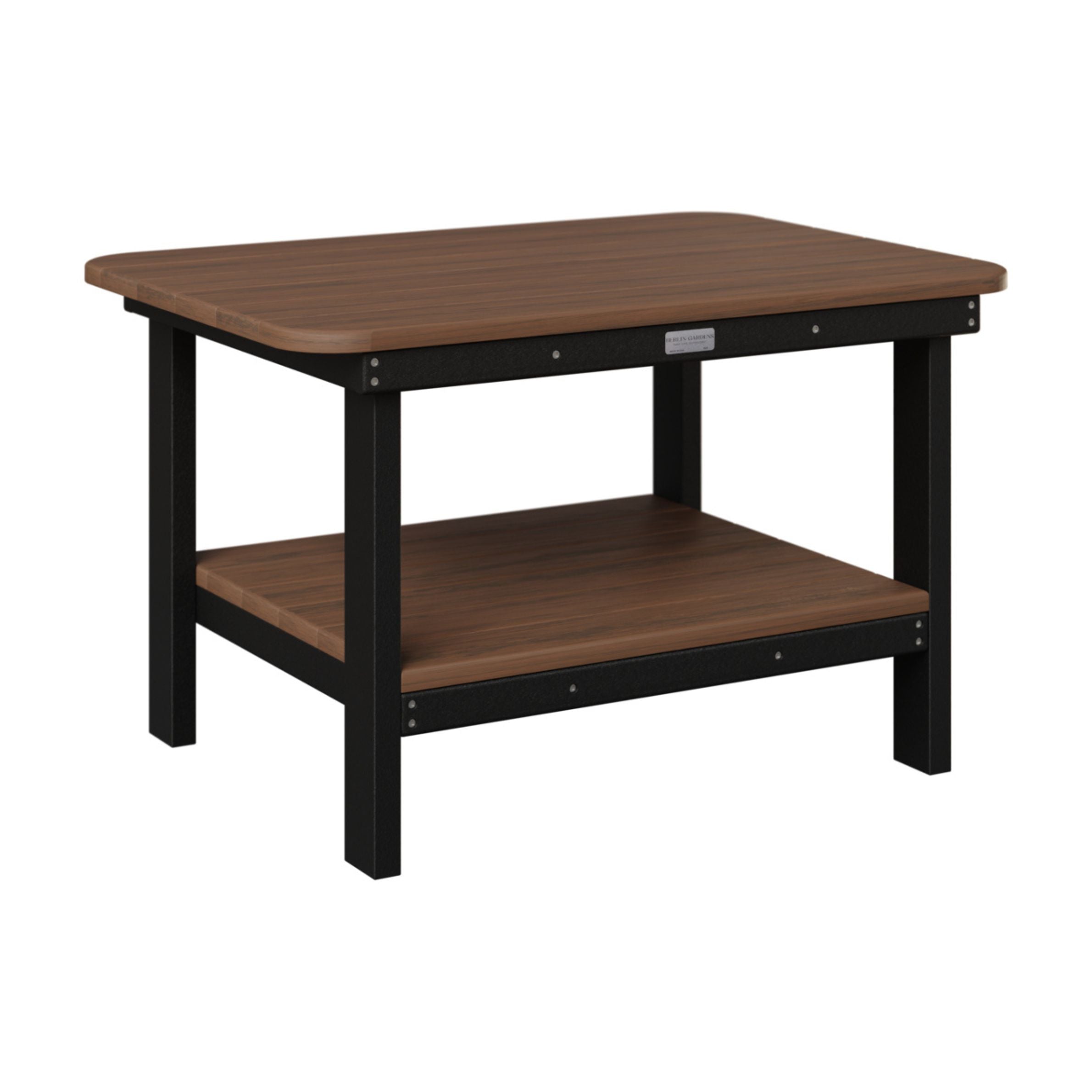 Berlin Gardens Outdoor Poly Lumber Rectangle Coffee Table