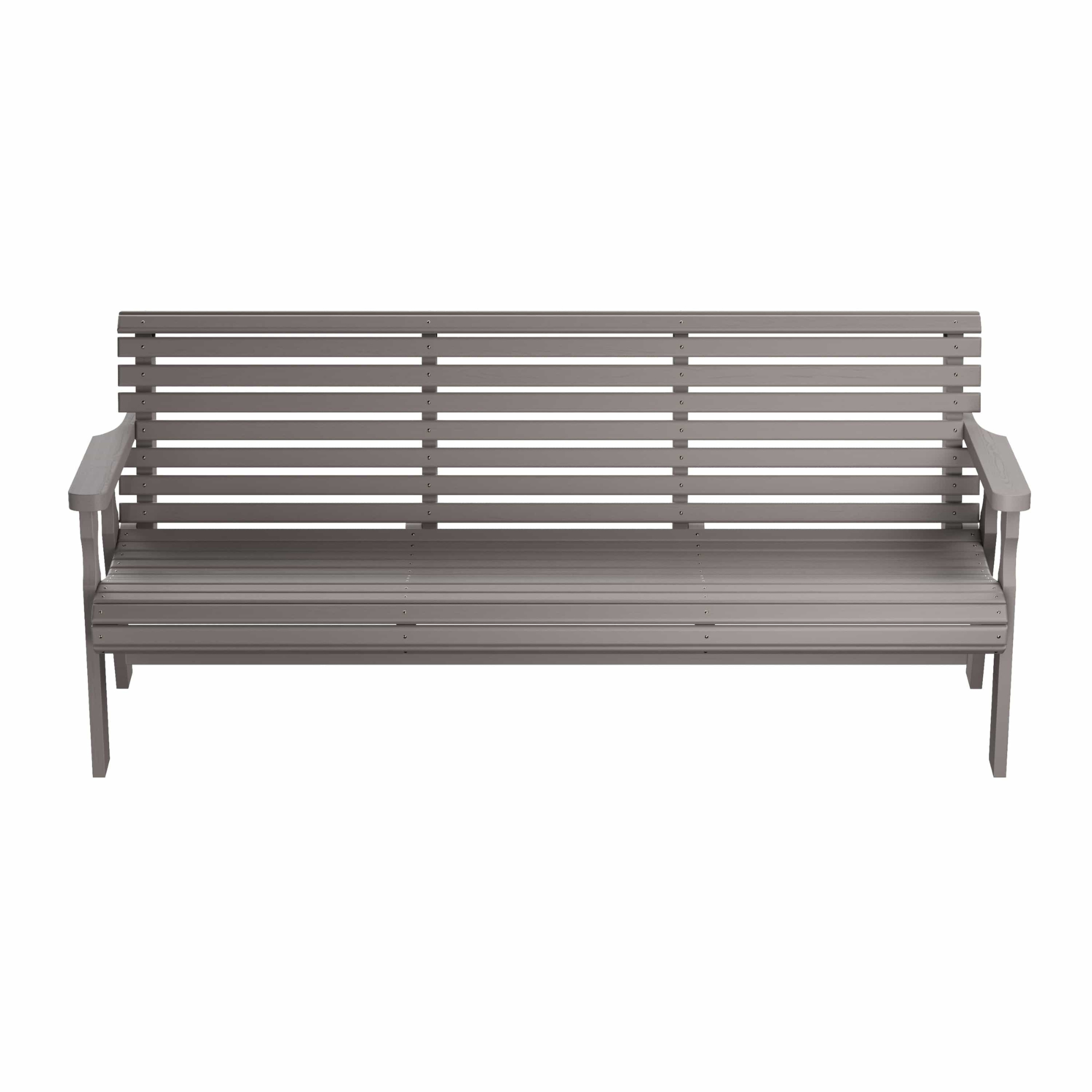 Amish Casual Heavy Duty Roll Back 6 Foot Treated Garden Bench