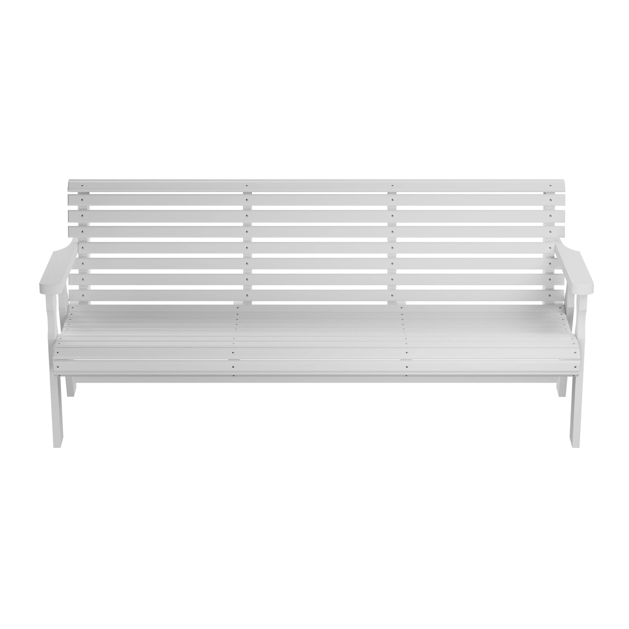 Amish Casual Heavy Duty Roll Back 6 Foot Treated Garden Bench