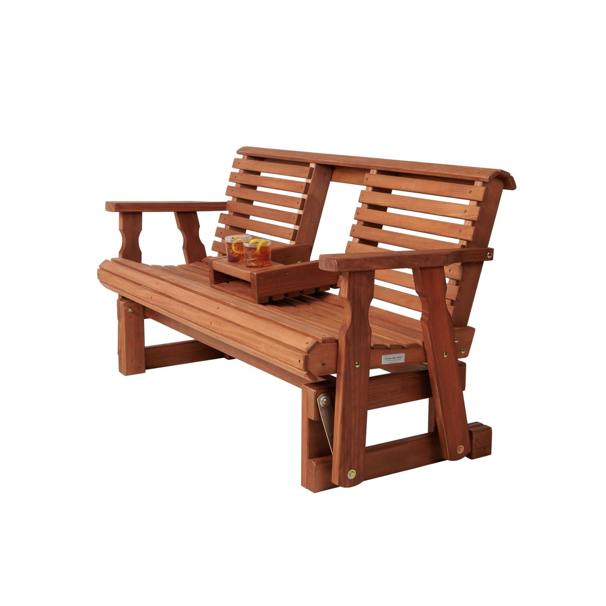 Amish Casual Heavy Duty Rollback Console Glider
