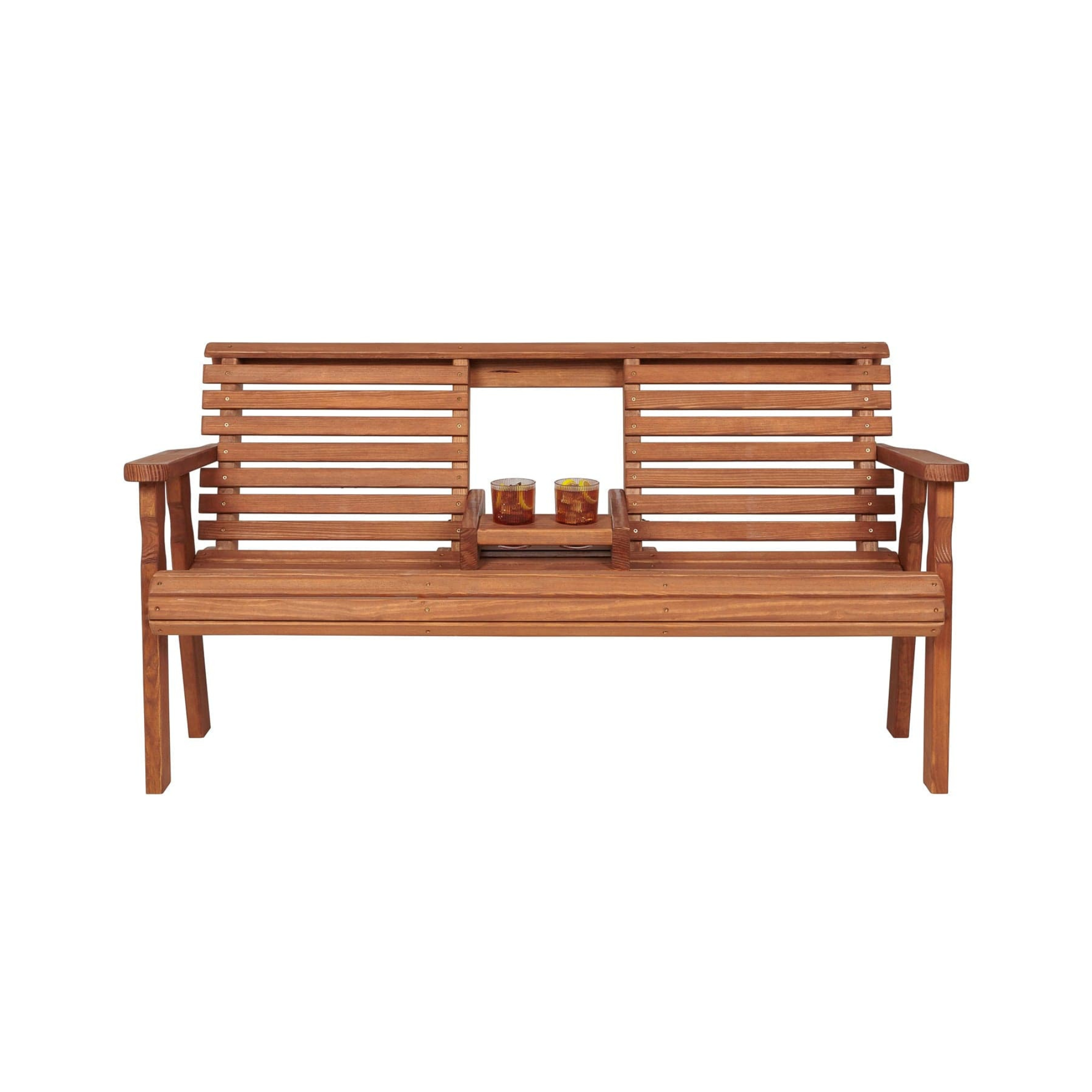 Amish Casual Heavy Duty Rollback Console Bench