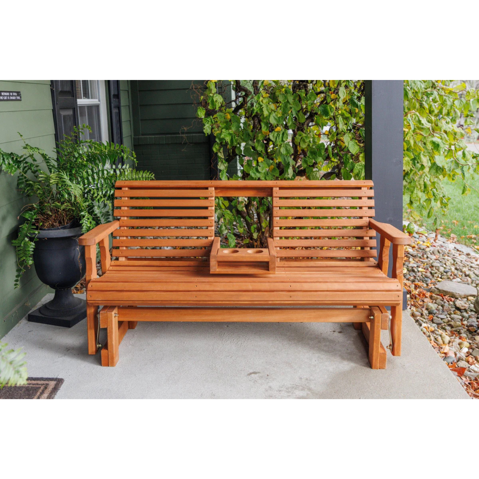 Amish Casual Heavy Duty Rollback Console Glider