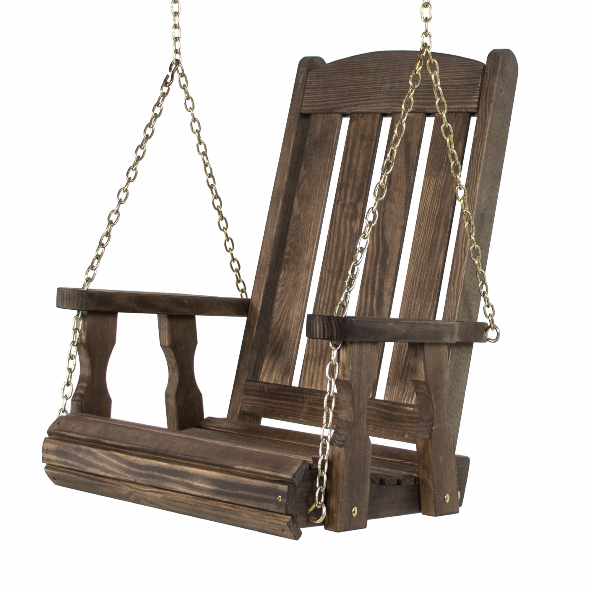 Amish Casual Mission Porch Swing Chair
