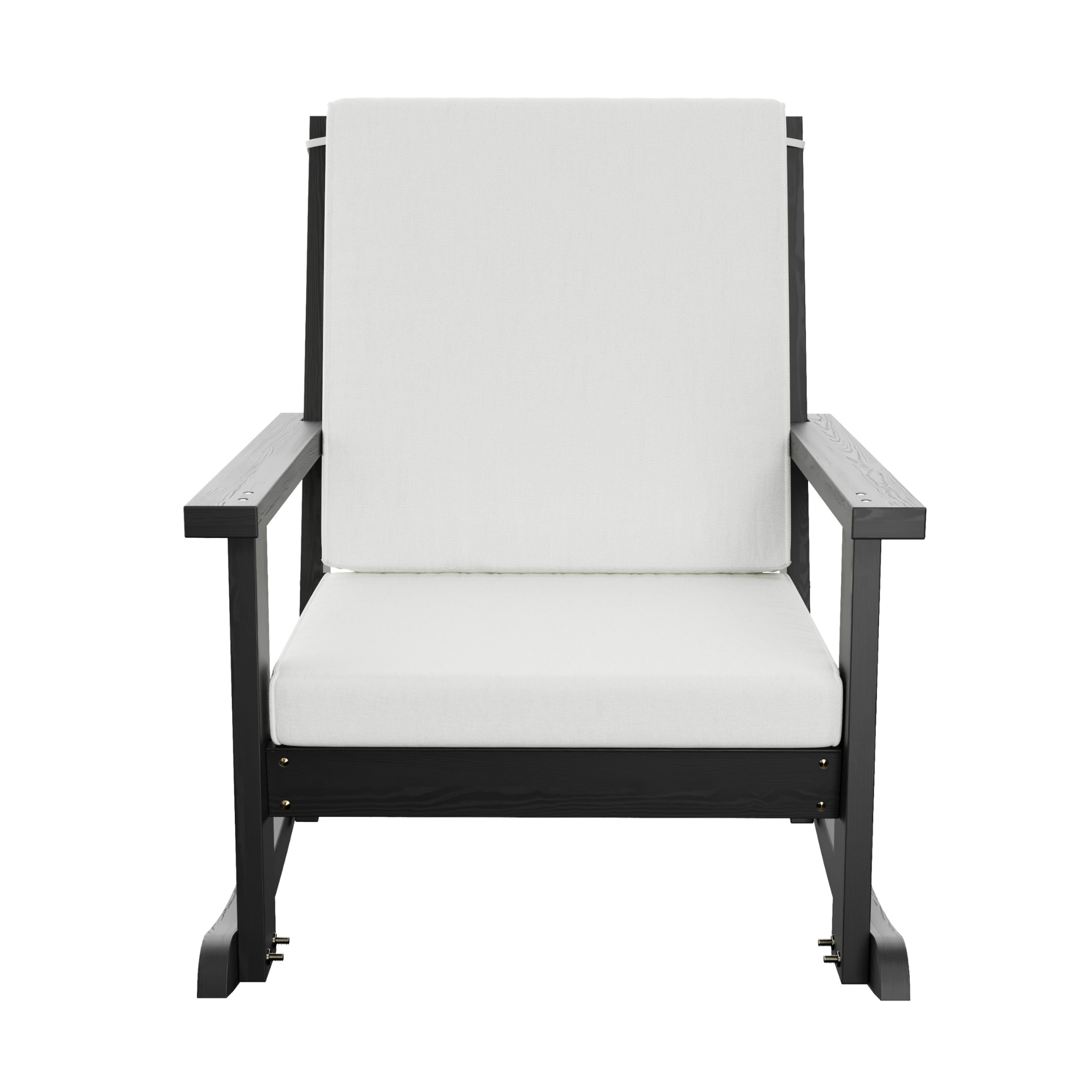 Amish Casual Deep Seated Rocking Chair with Cushion