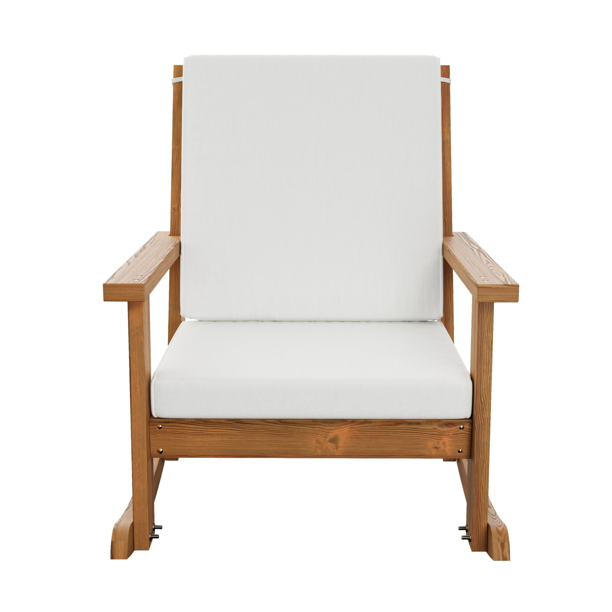 Amish Casual Deep Seated Rocking Chair with Cushion