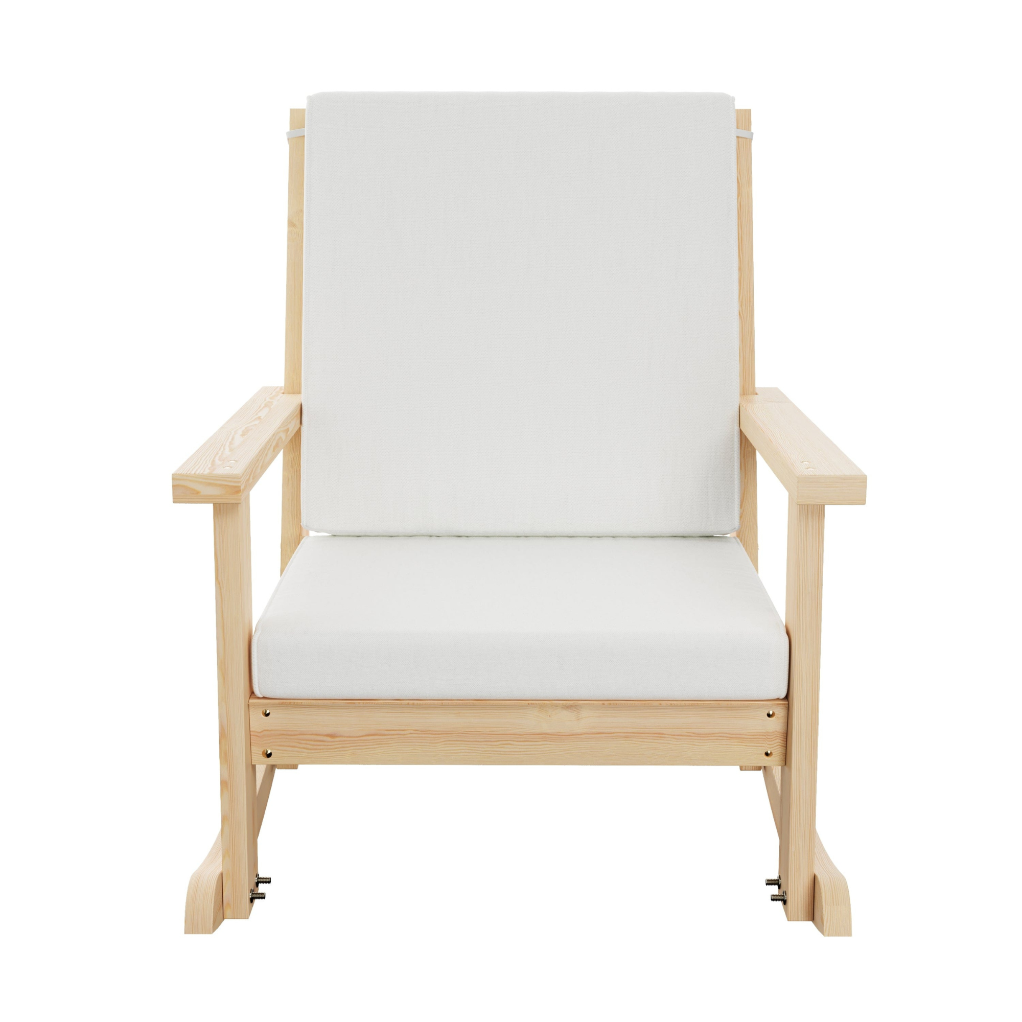 Amish Casual Deep Seated Rocking Chair with Cushion