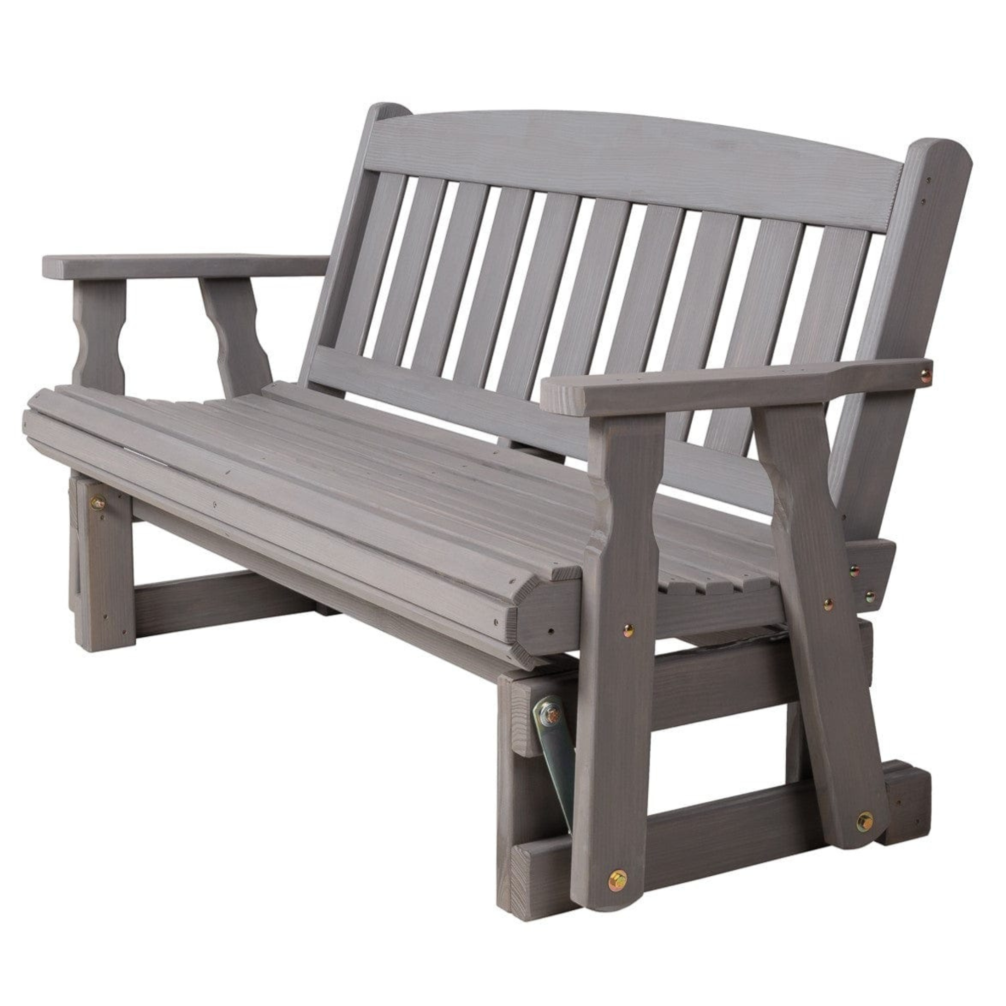 Amish Casual Mission Wood Porch Glider