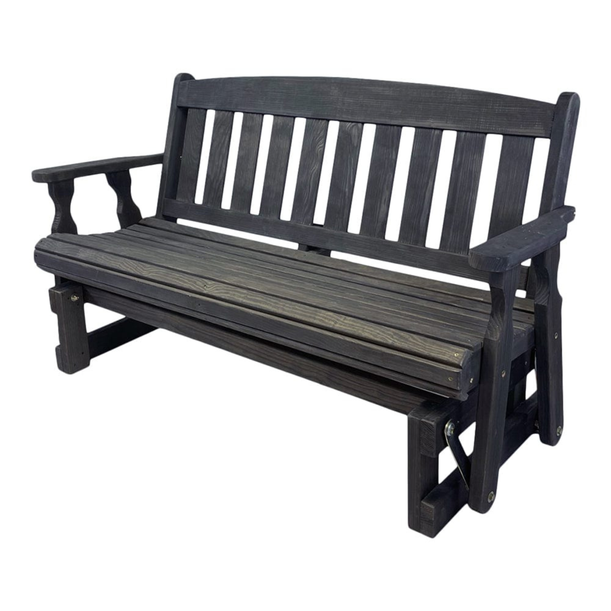 Amish Casual Mission Wood Porch Glider