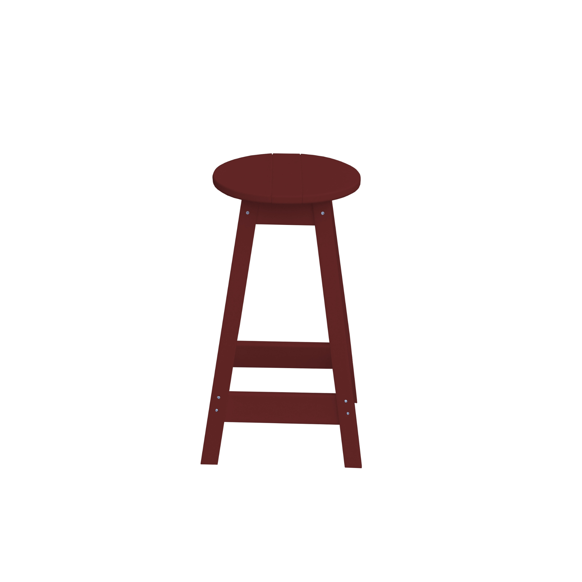 Keystone Amish Co. Poly Round Counter Height Outdoor Stool