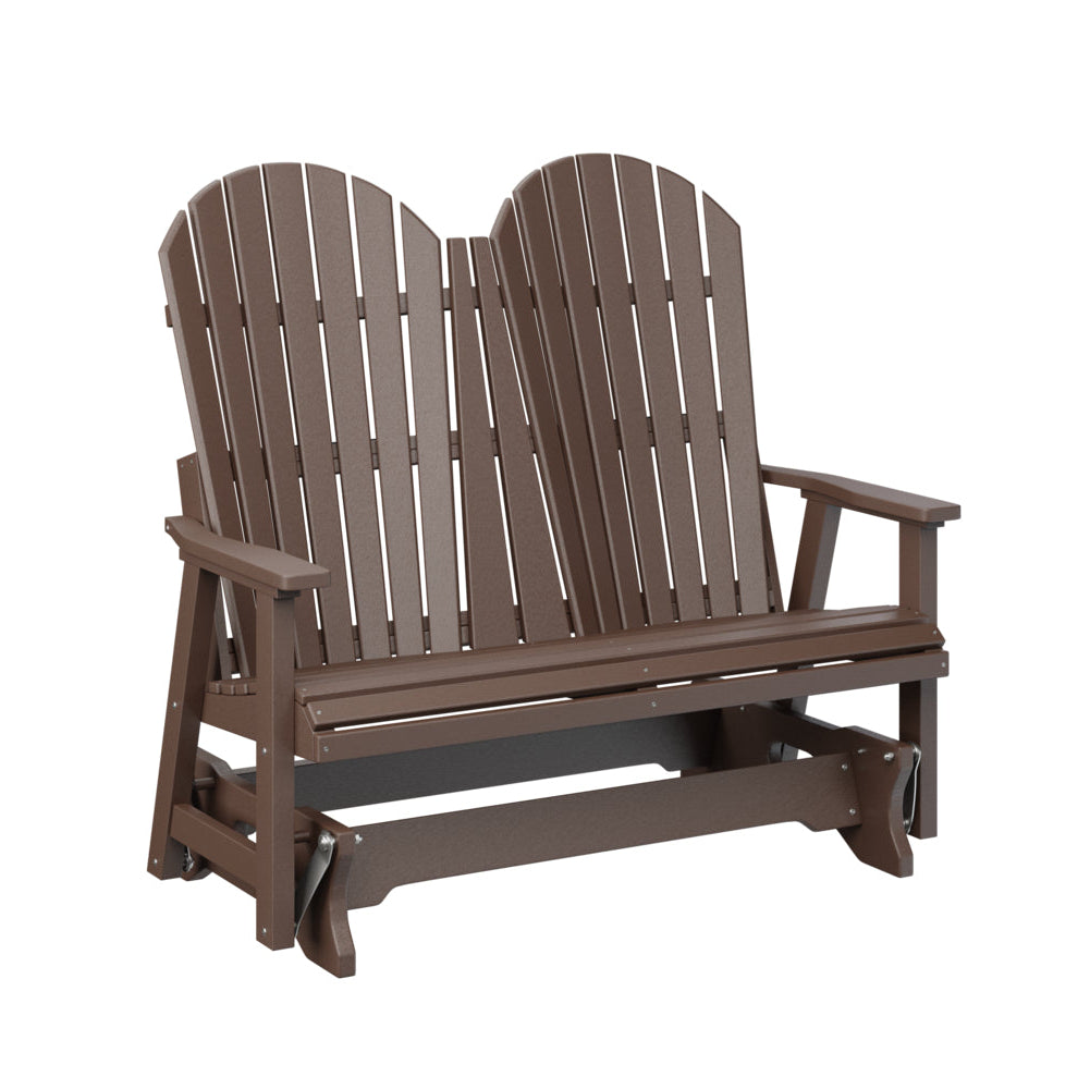 Berlin Gardens Comfo Back Poly Lumber Double Glider