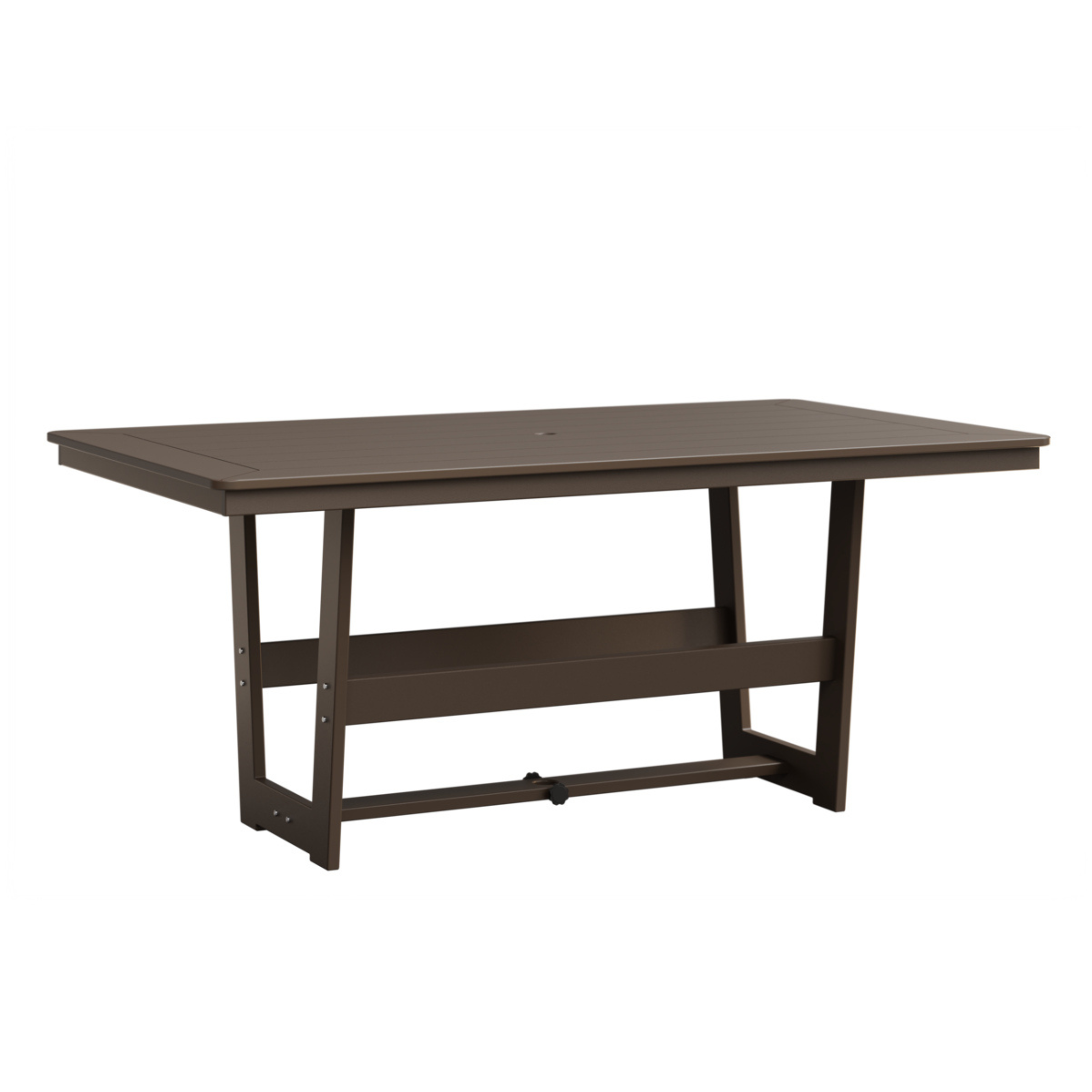 Berlin Gardens Hudson 70″ Outdoor Poly Lumber Rectangular Dining Table