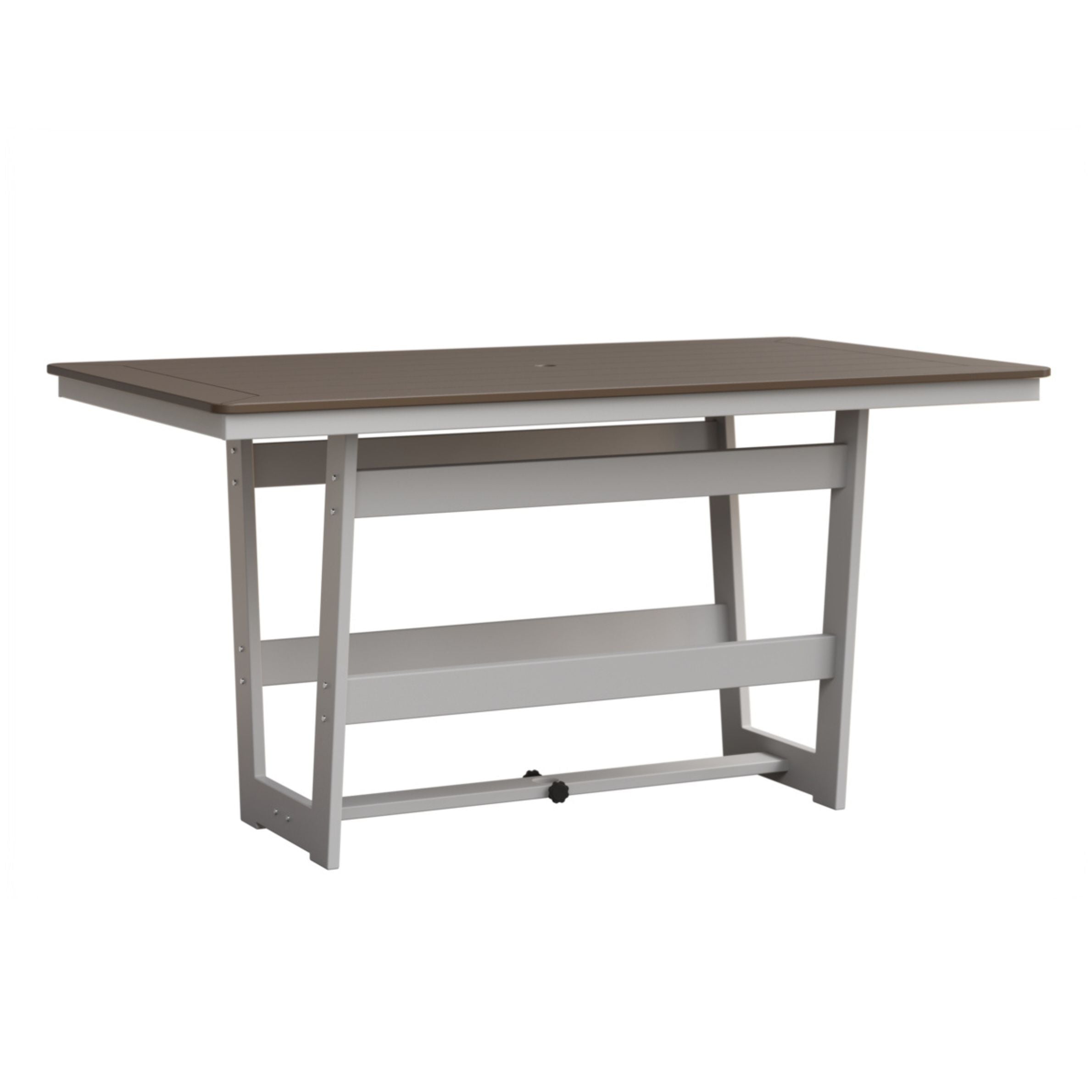 Berlin Gardens Hudson 70″ Outdoor Poly Lumber Rectangular Counter Height Table