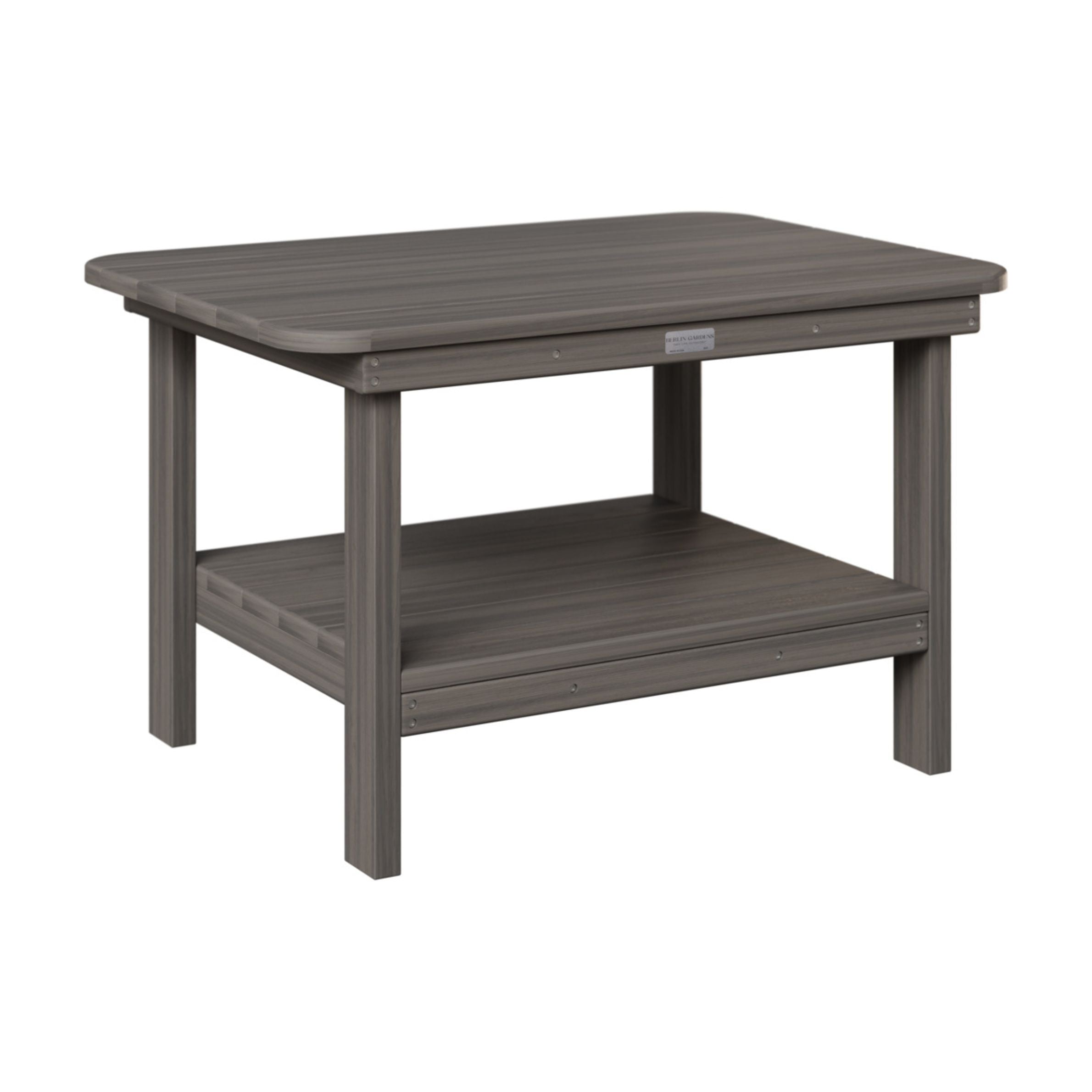 Berlin Gardens Outdoor Poly Lumber Rectangle Coffee Table