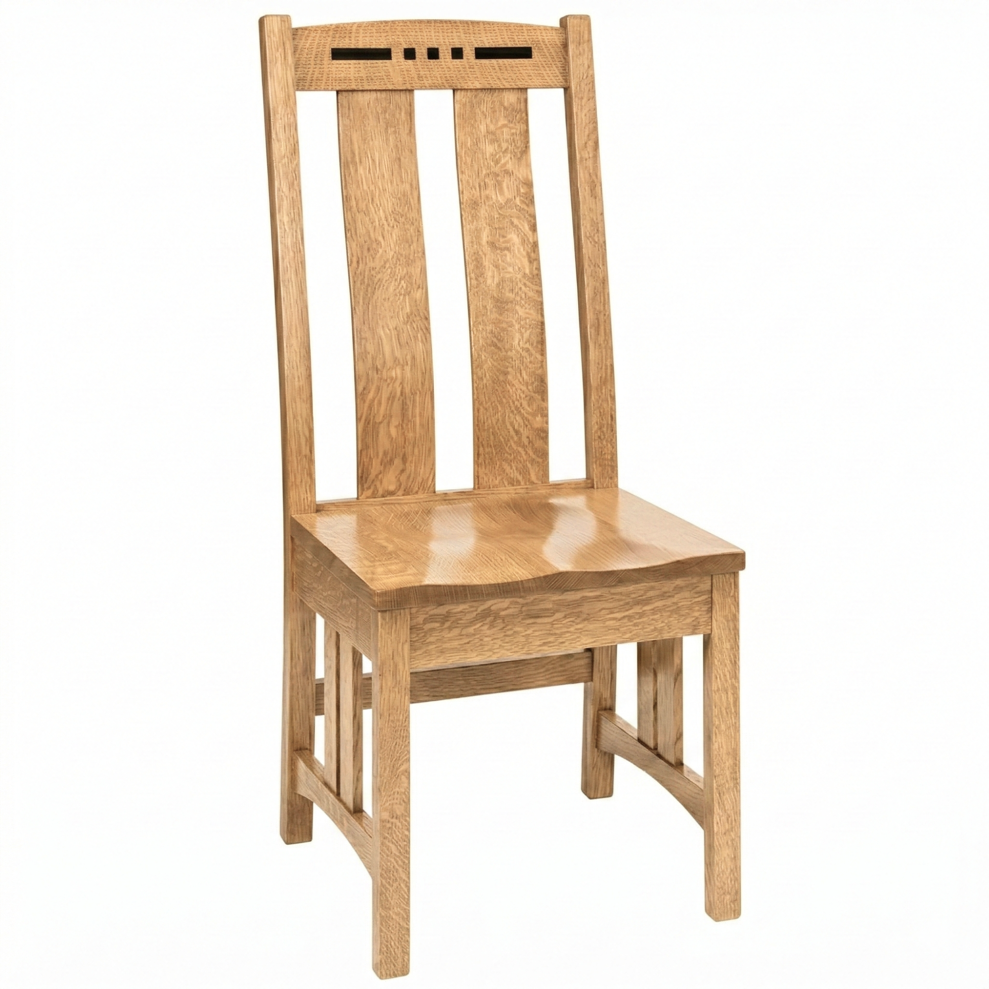 Hoosier Timbercraft Georgetown Side Oak Dining Chair