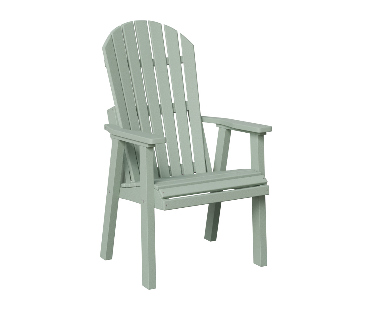Berlin Gardens Comfo Back Outdoor Poly Lumber Deck Chair