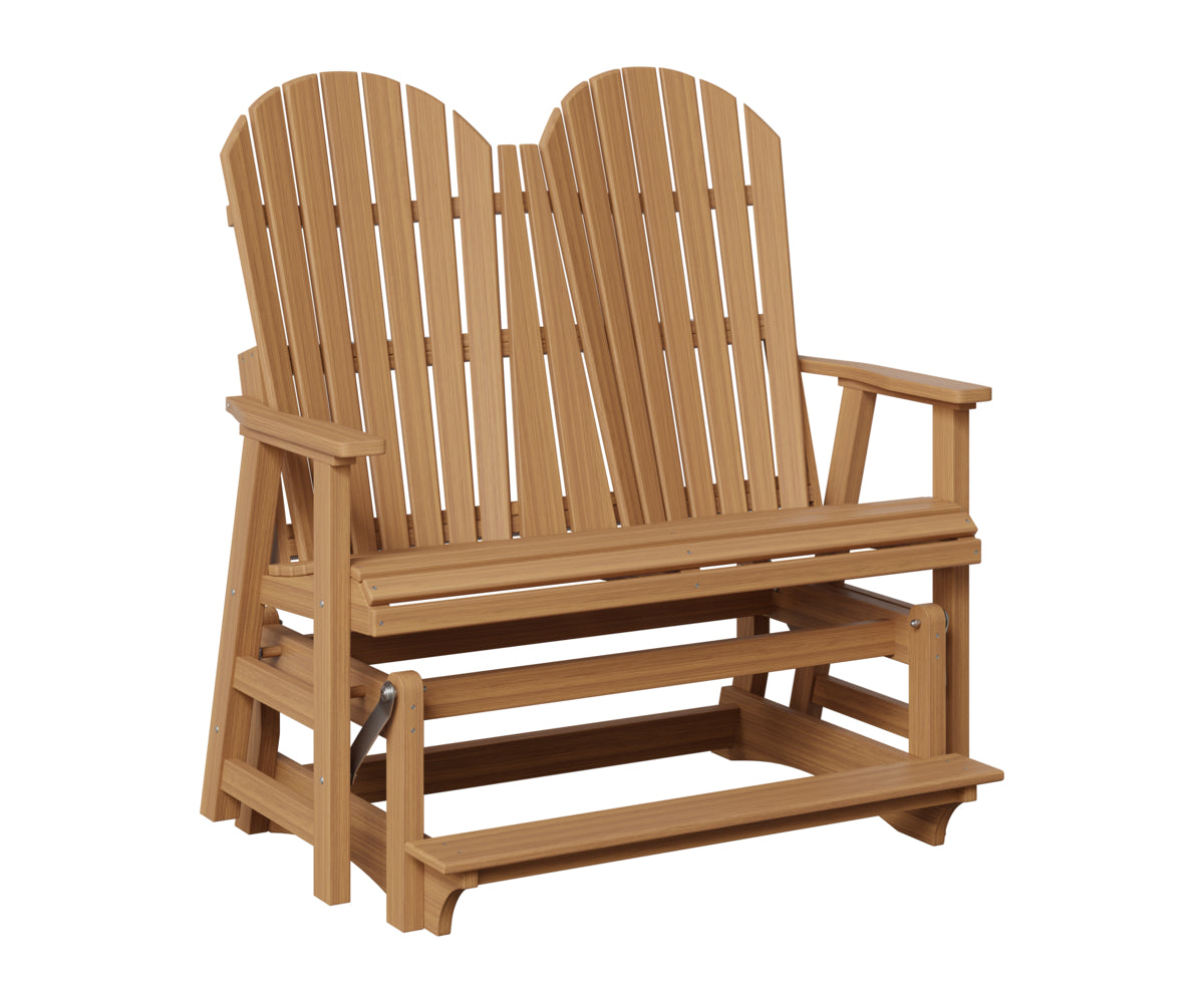 Berlin Gardens Comfo Back Outdoor Poly Lumber Double Counter Glider