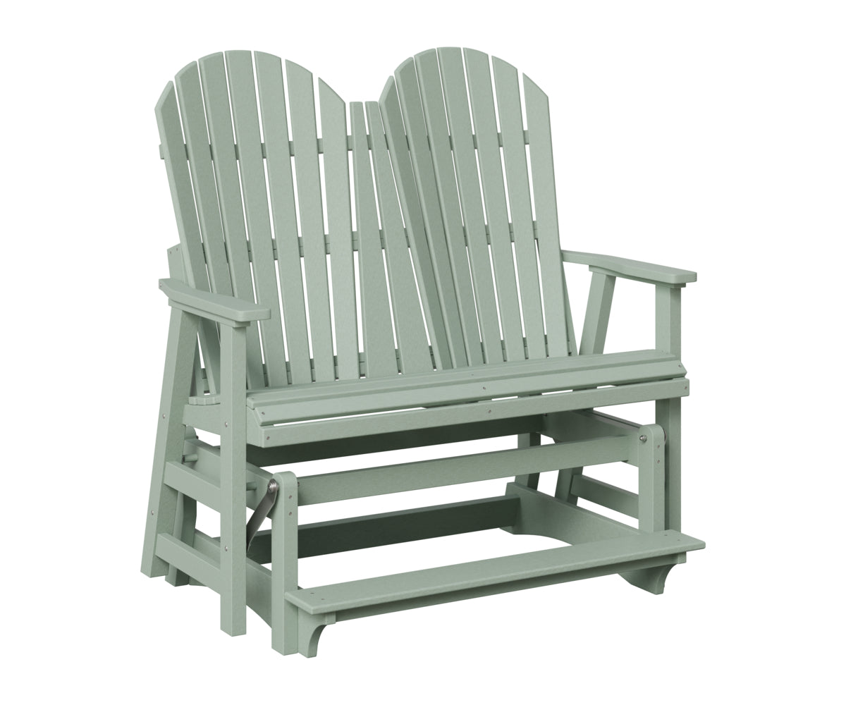 Berlin Gardens Comfo Back Outdoor Poly Lumber Double Counter Glider