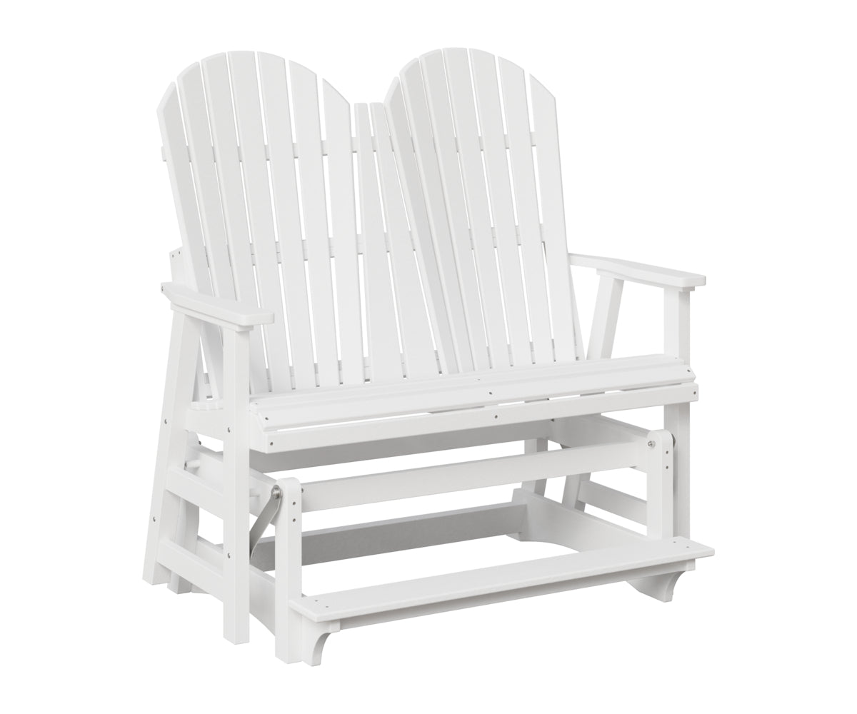 Berlin Gardens Comfo Back Outdoor Poly Lumber Double Counter Glider