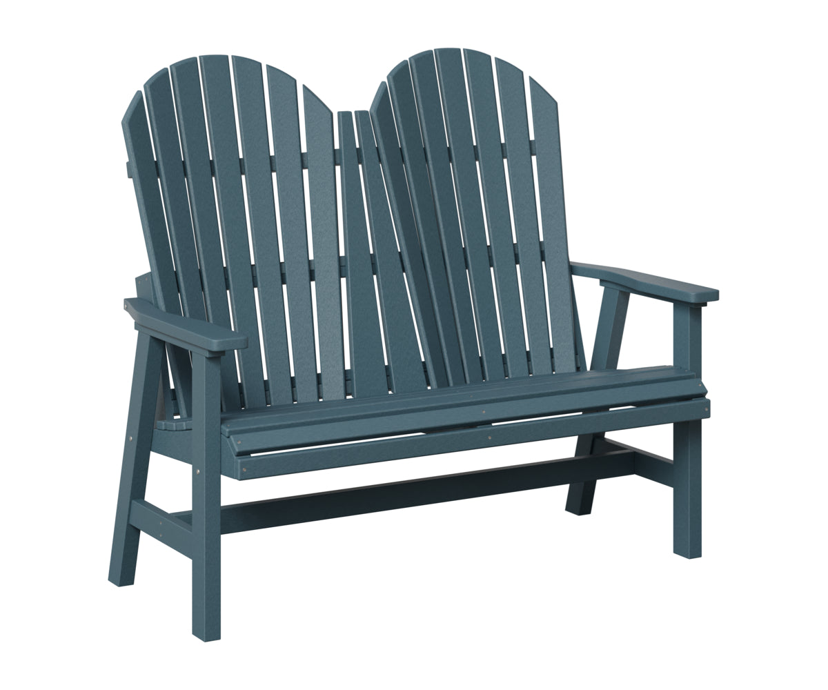 Berlin Gardens Comfo Back Outdoor Poly Lumber Loveseat