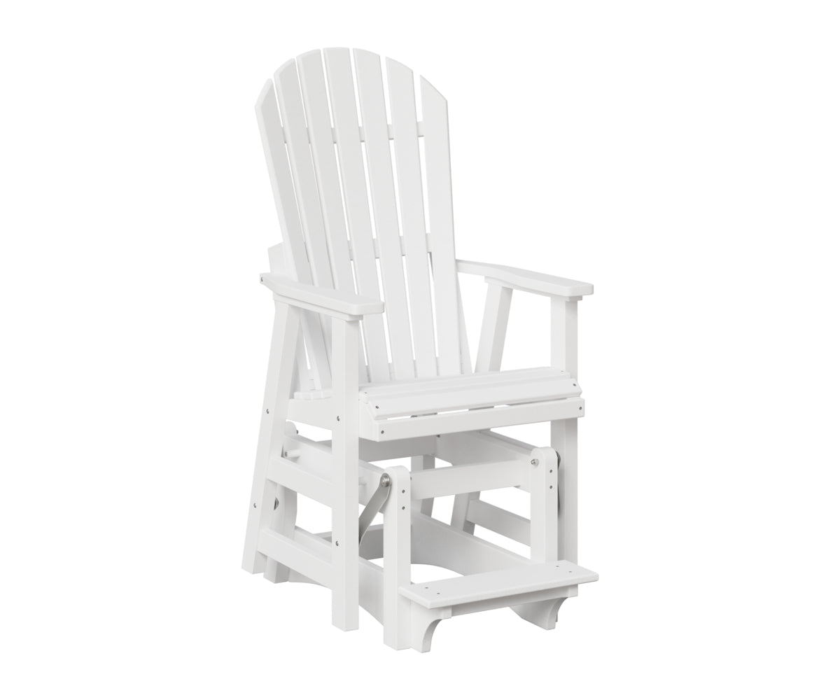 Berlin Gardens Comfo Back Outoor Poly Lumber Single Counter Glider