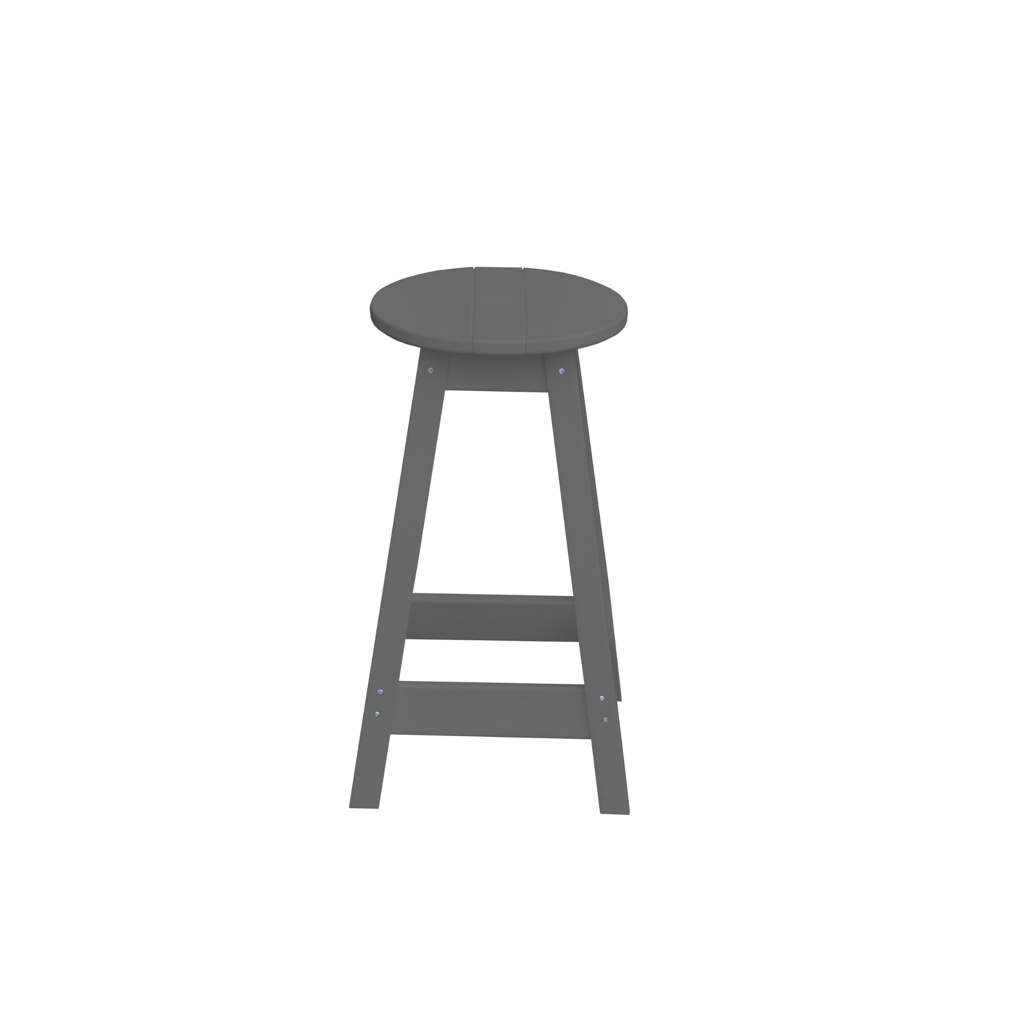 Keystone Amish Co. Poly Round Counter Height Outdoor Stool